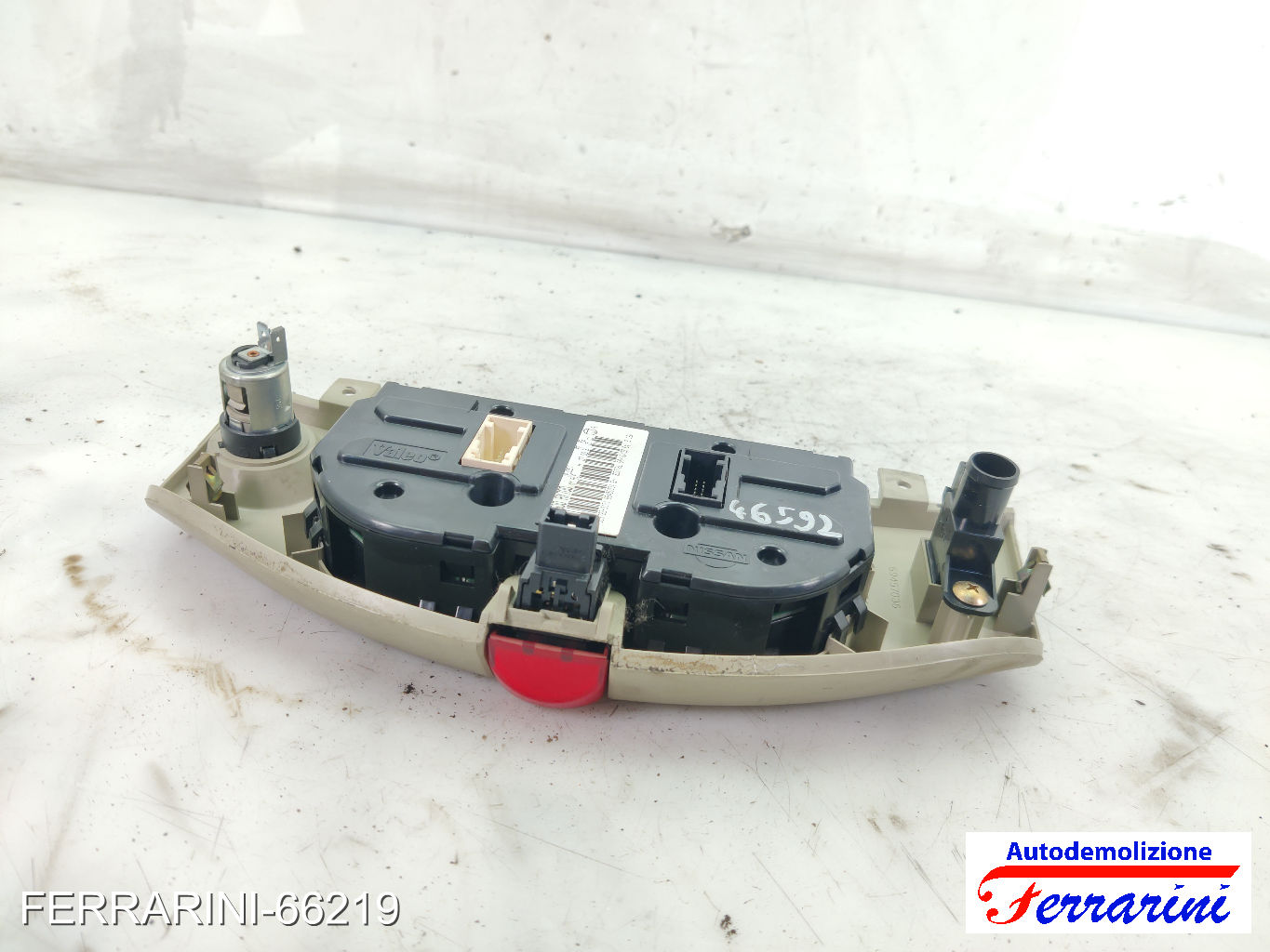 automatico Tastiera Clima NISSAN MICRA 3 K12 2003-2010 anteriore, frontale