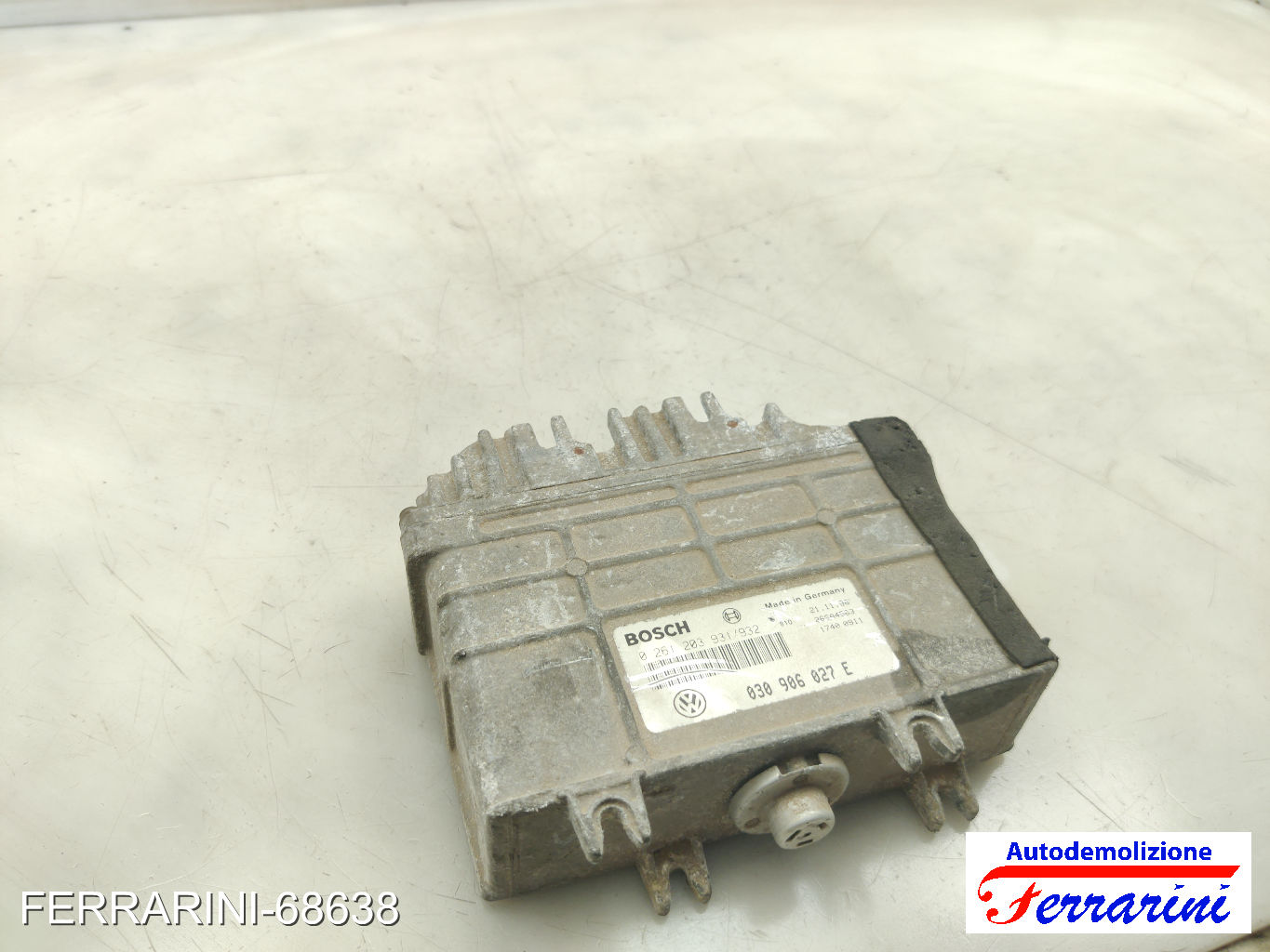 Centralina Motore VW POLO 6N1 50 1.0 1996-1999 030906027E 7