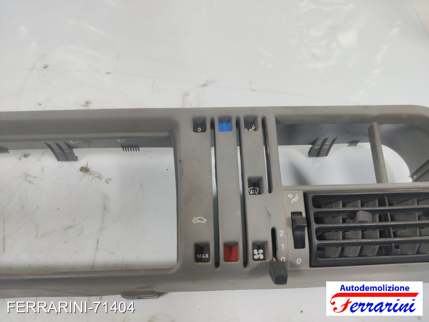 cornice contachilometri cruscotto FIAT PANDA 141 1992-1996 sinistro, sx 7