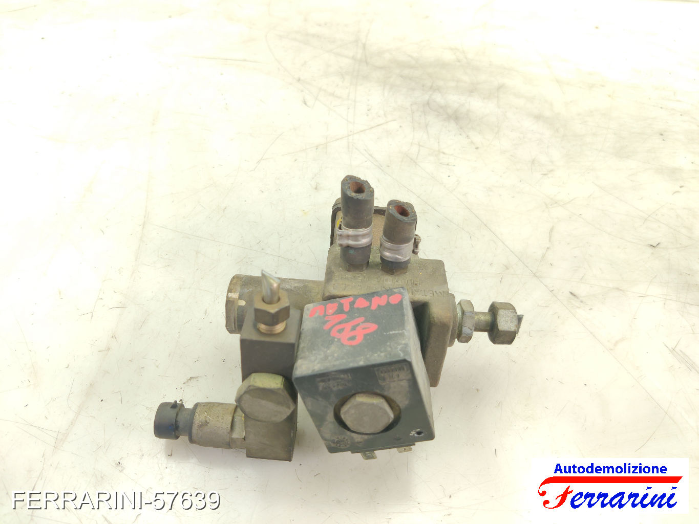 bifuel Metatron Riduttore Valvola Metano FIAT GRANDE PUNTO 199 1.3 D MULTIJET
