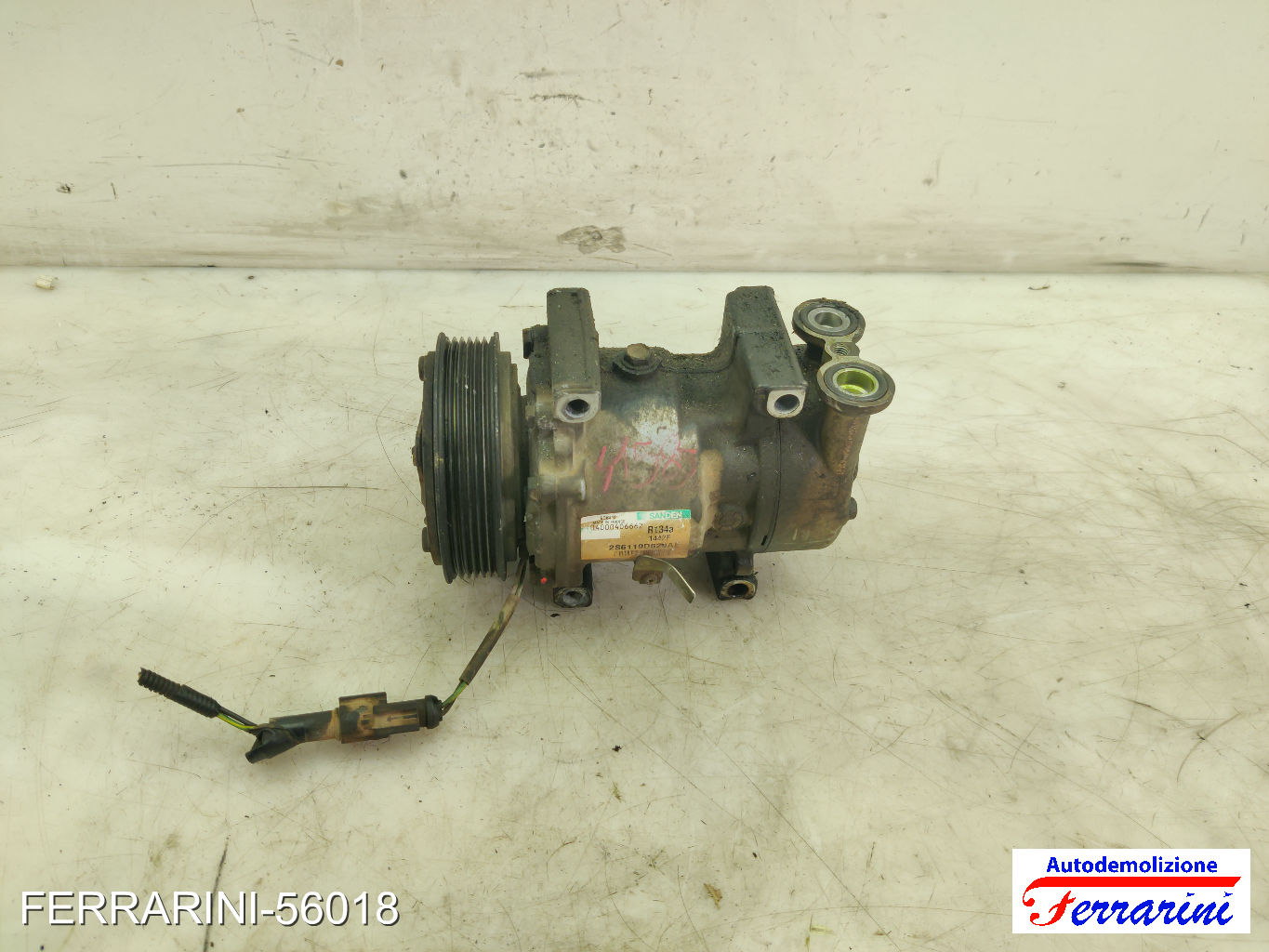 Compressore Clima FORD FUSION JU 1.4 TDCI 2002-2012 SD6V121442F, 1500822 10