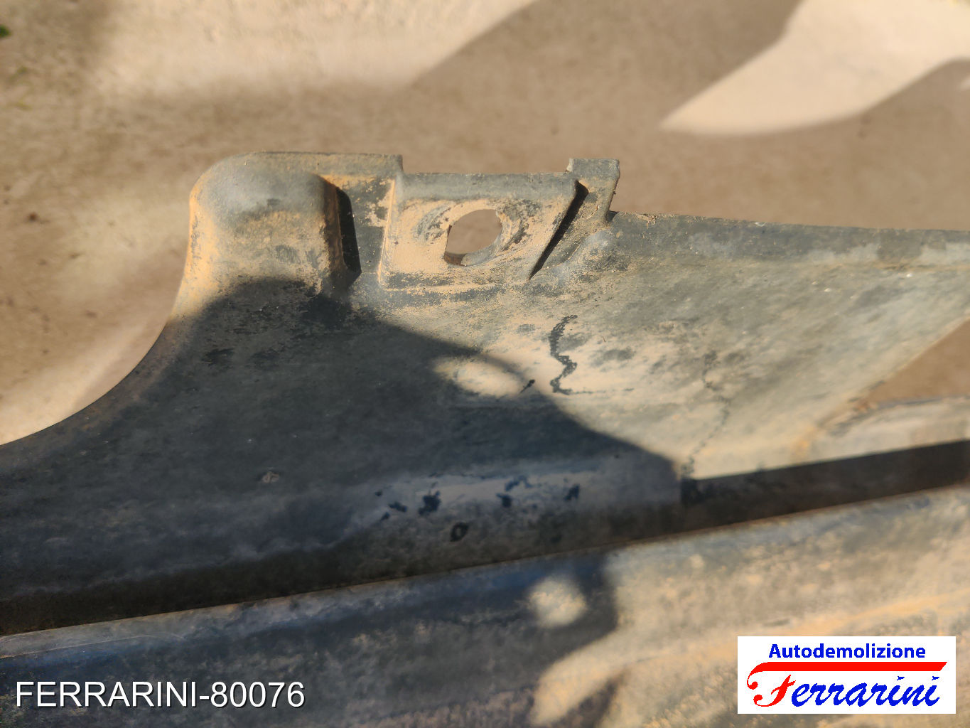 Paraurti FIAT GRANDE PUNTO 199 2005-2010 Retro 71777606, 735418961, 735417224 11