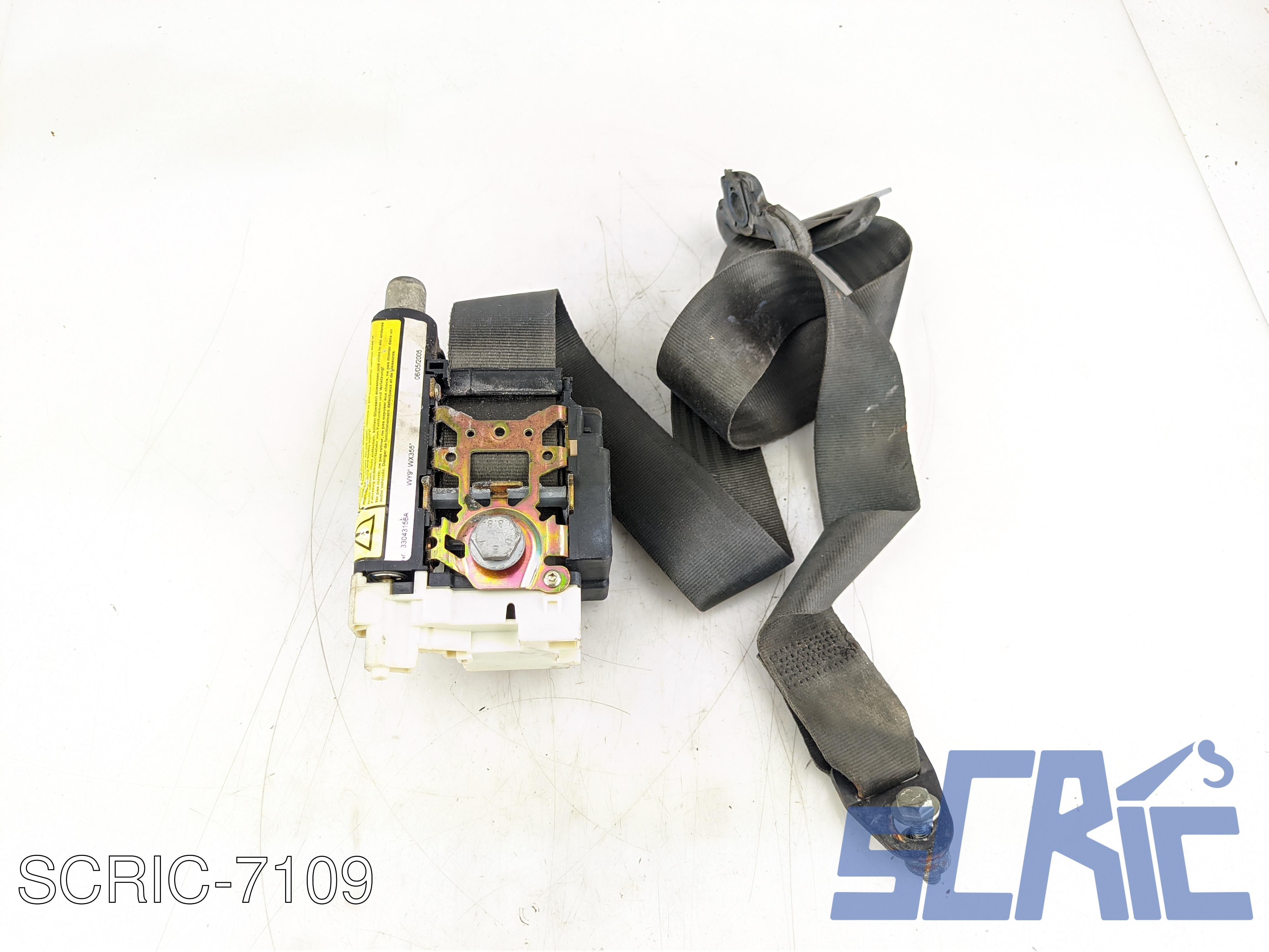 Cintura Di Sicurezza FIAT PUNTO 188 1999-2012 sinistra, sx, frontale, anteriore