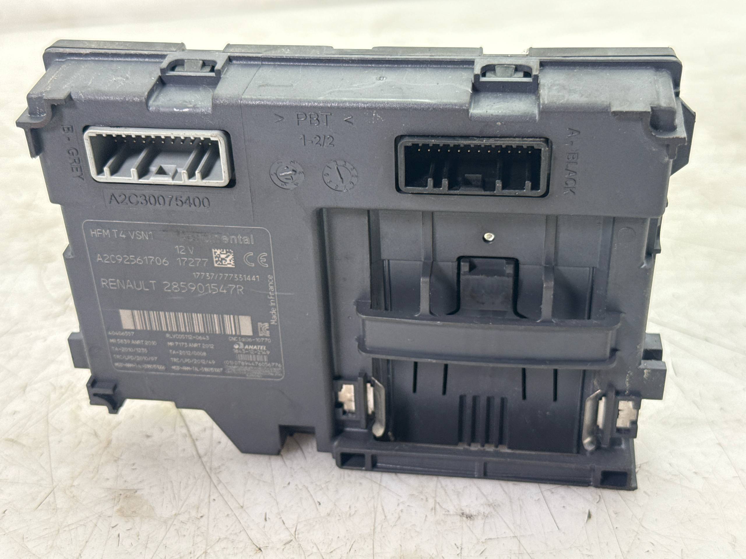 Body Computer RENAULT CLIO 4 SW KH 1.5 DCI 90 2012-2023 HFMT4VSN1, A2C92561706
