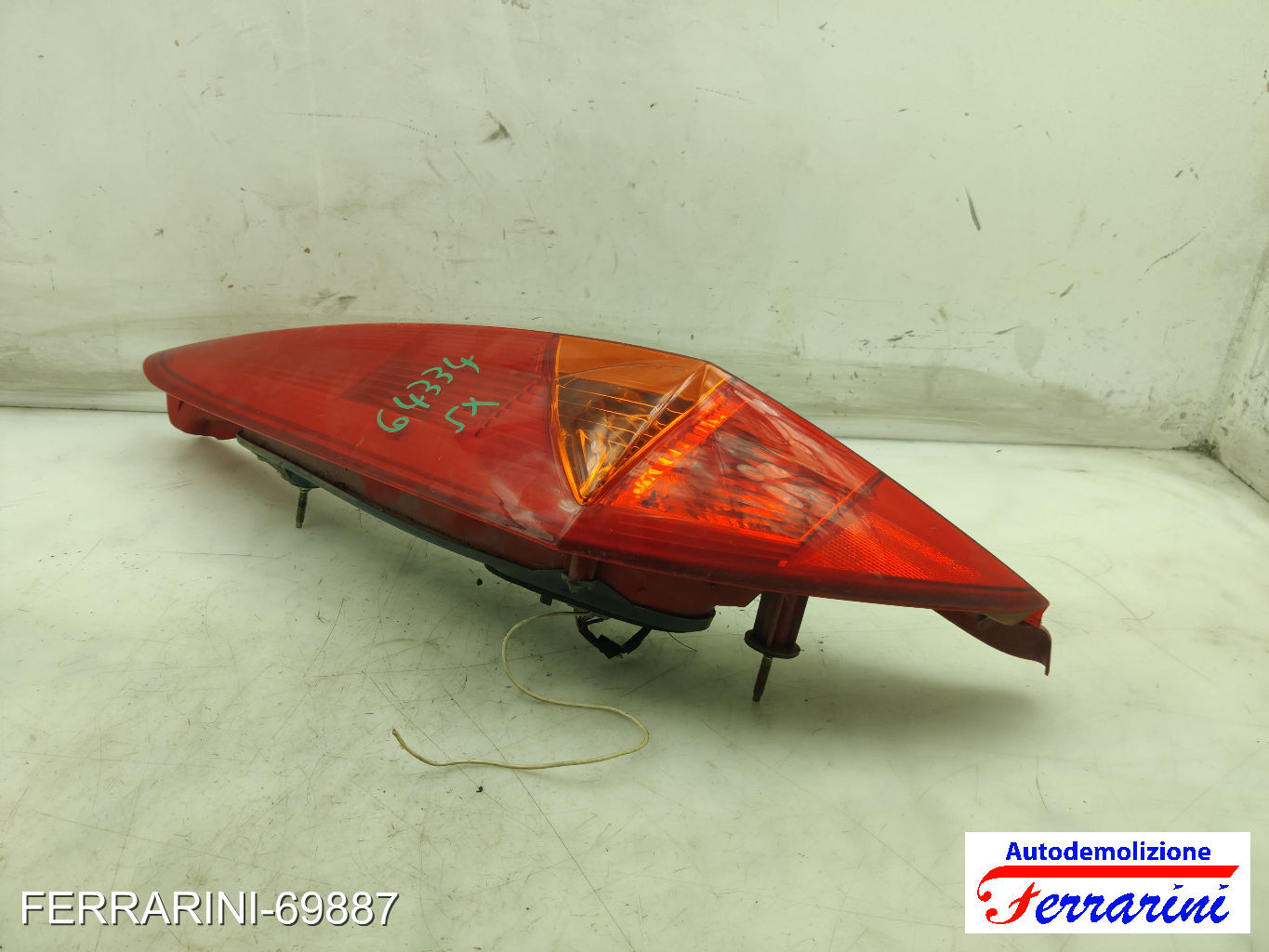 Fanalino Stop Posteriore FIAT PUNTO 188 1999-2010 sinistro, sx 46523770 6