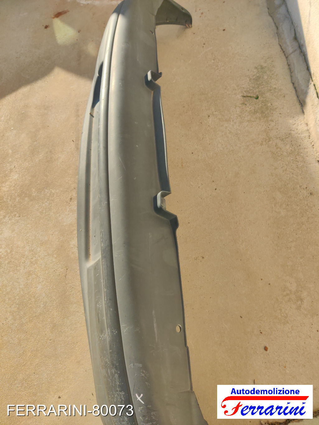 Paraurti FIAT SEICENTO 600 187 1997-2008 Retro 735006000, 71778303, 735245659