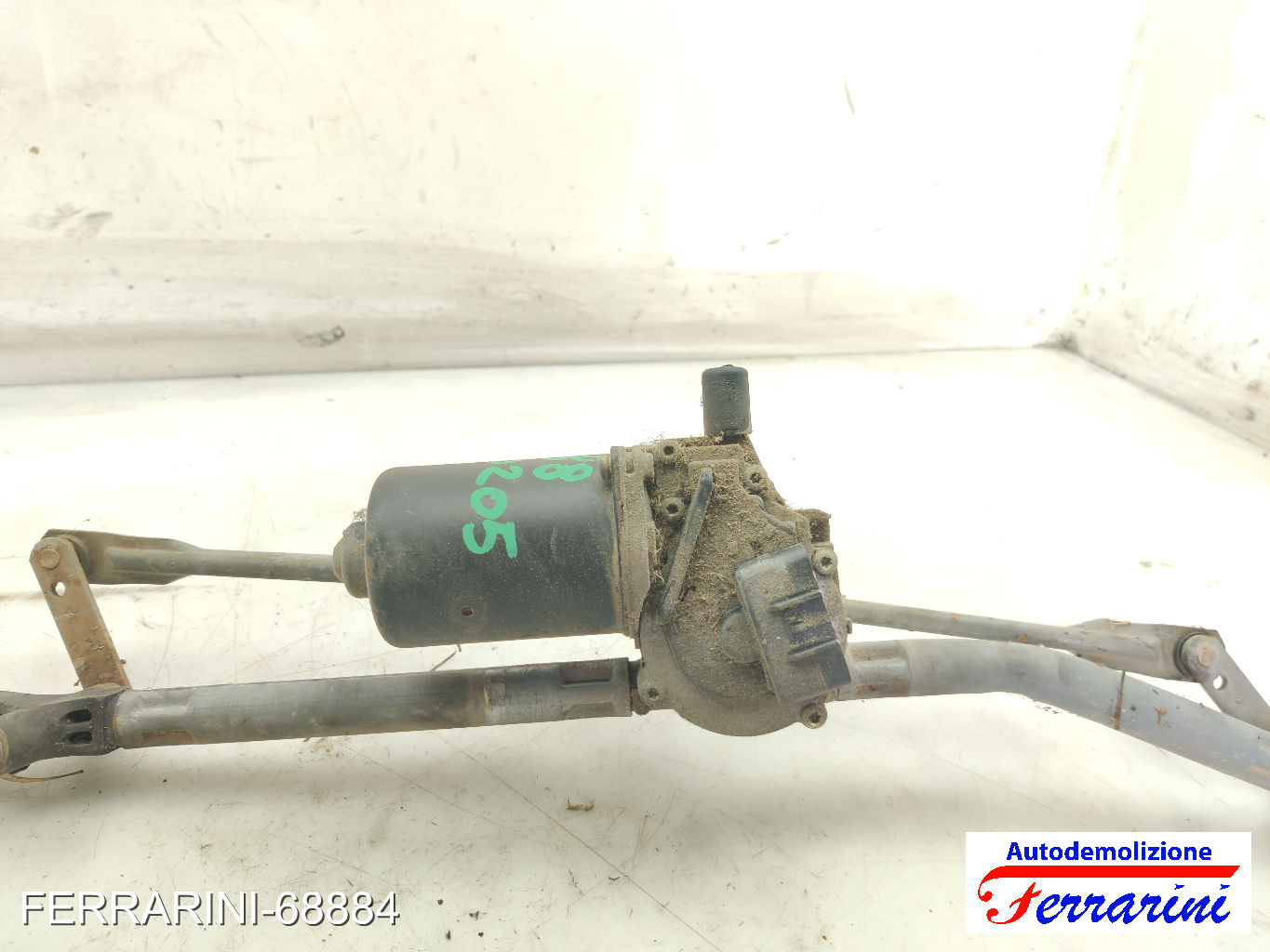 Spazzacqua Motorino Tergicristallo FIAT PUNTO 188 1999-2010 anteriore, frontale