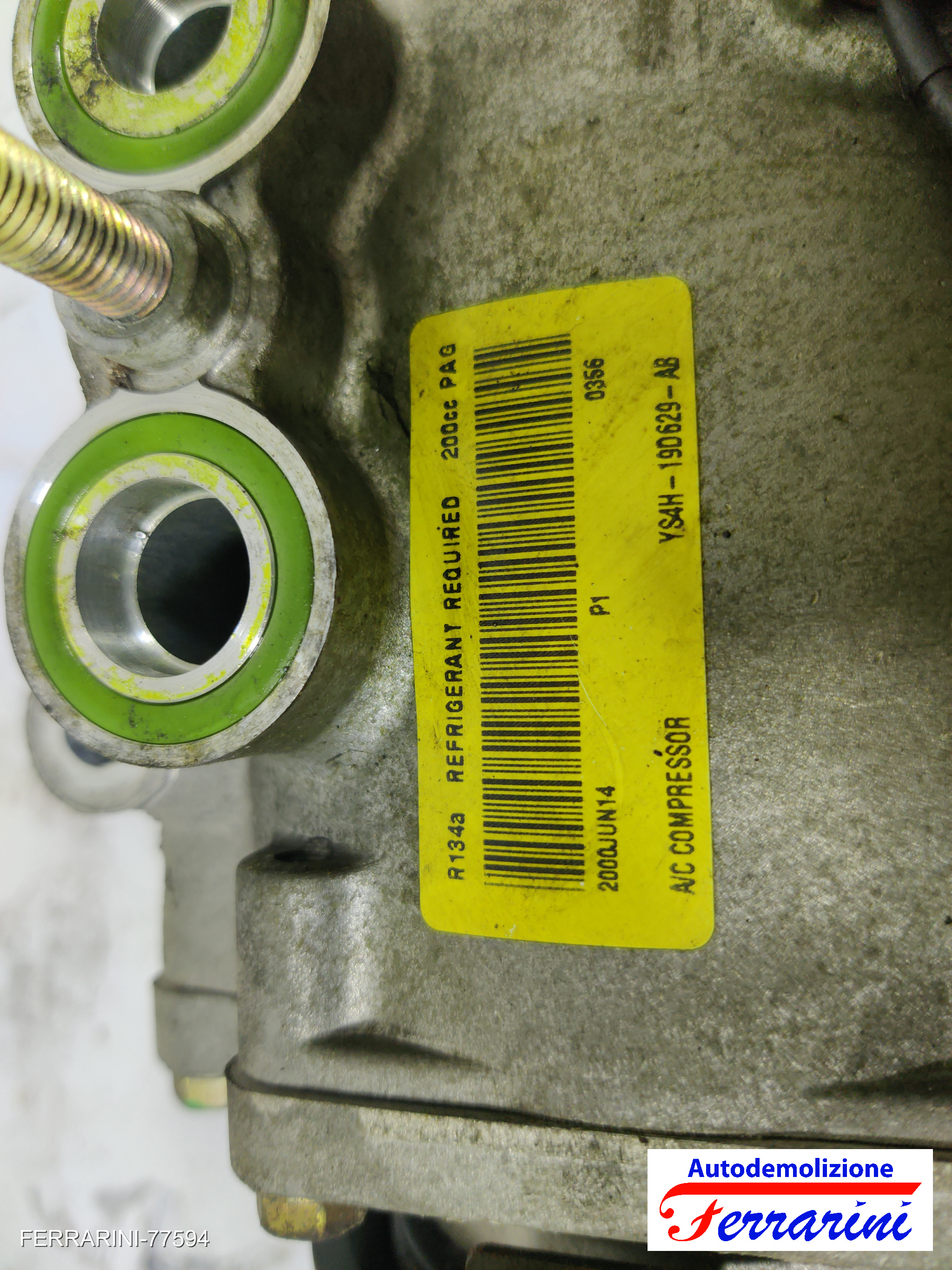 Compressore Clima FORD FOCUS SW DNW 1.8 TURBO DI/TDDI 1999-2004 YS4H19D629AB 7