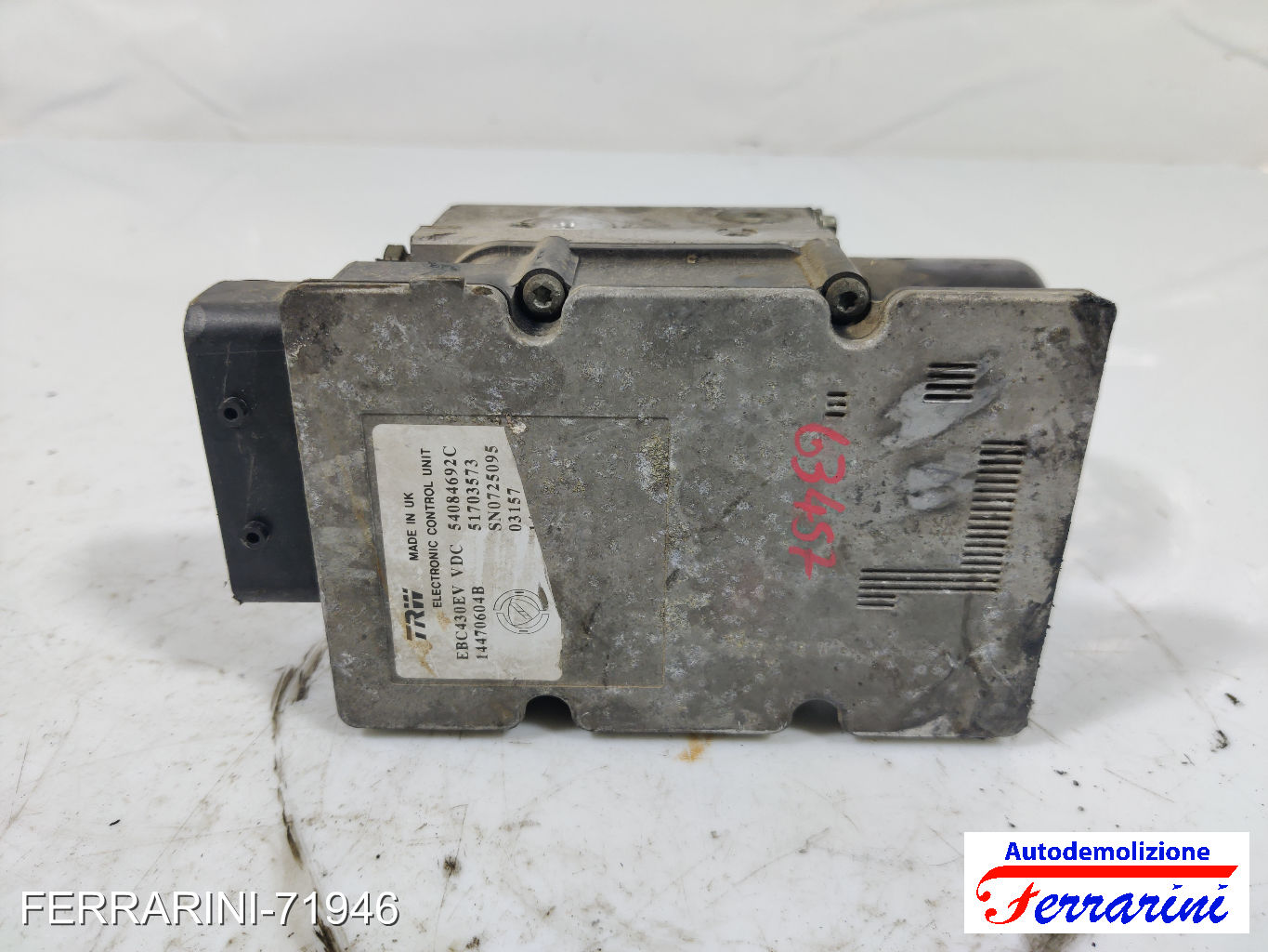 Centralina Pompa Abs LANCIA YPSILON 843 1.2 2003-2011 51728448, 50444532