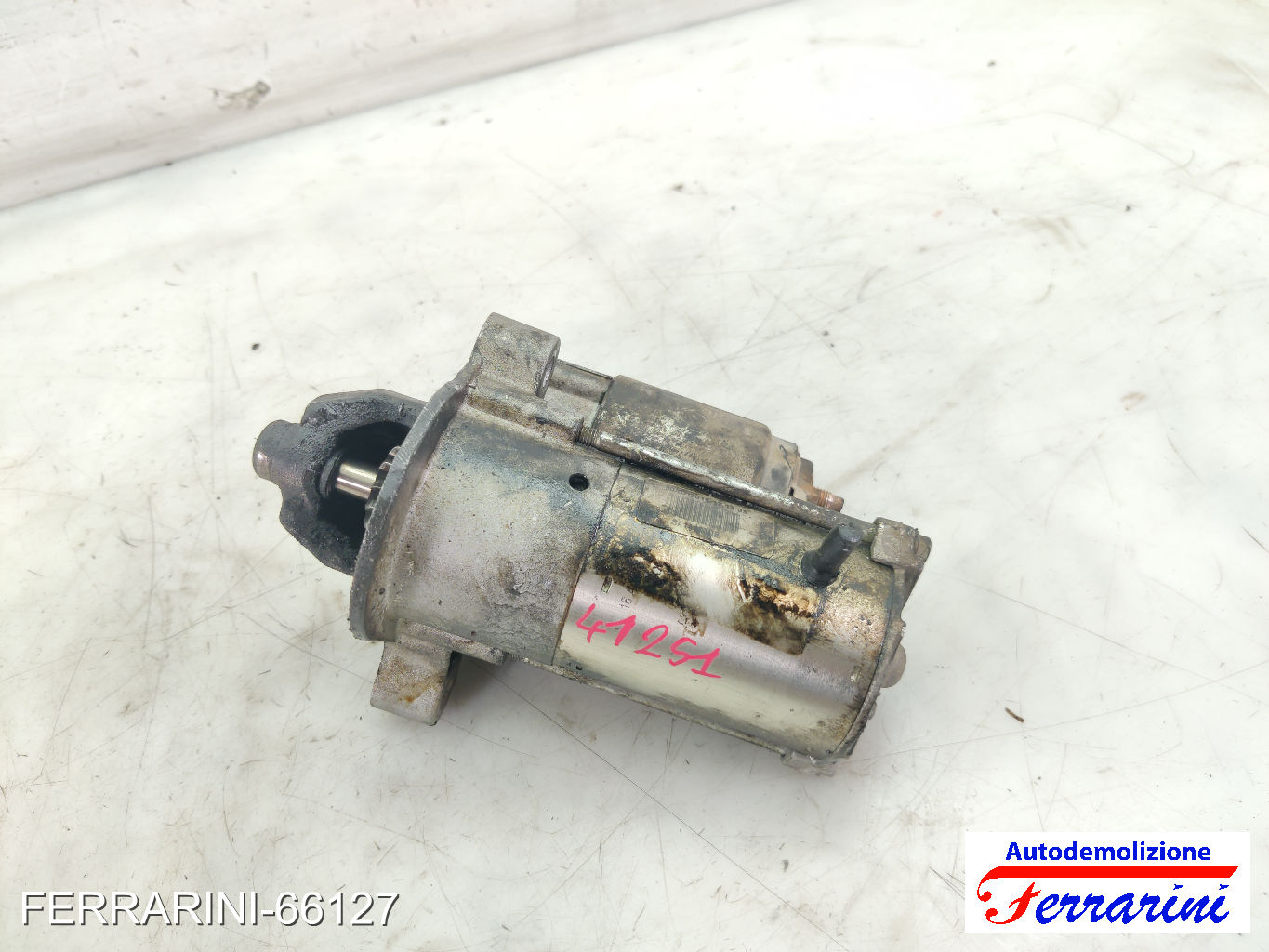 Motorino Avviamento FORD FIESTA 5 JD, JH 1.4 TDCI 2001-2008 2S6U11000ED 10