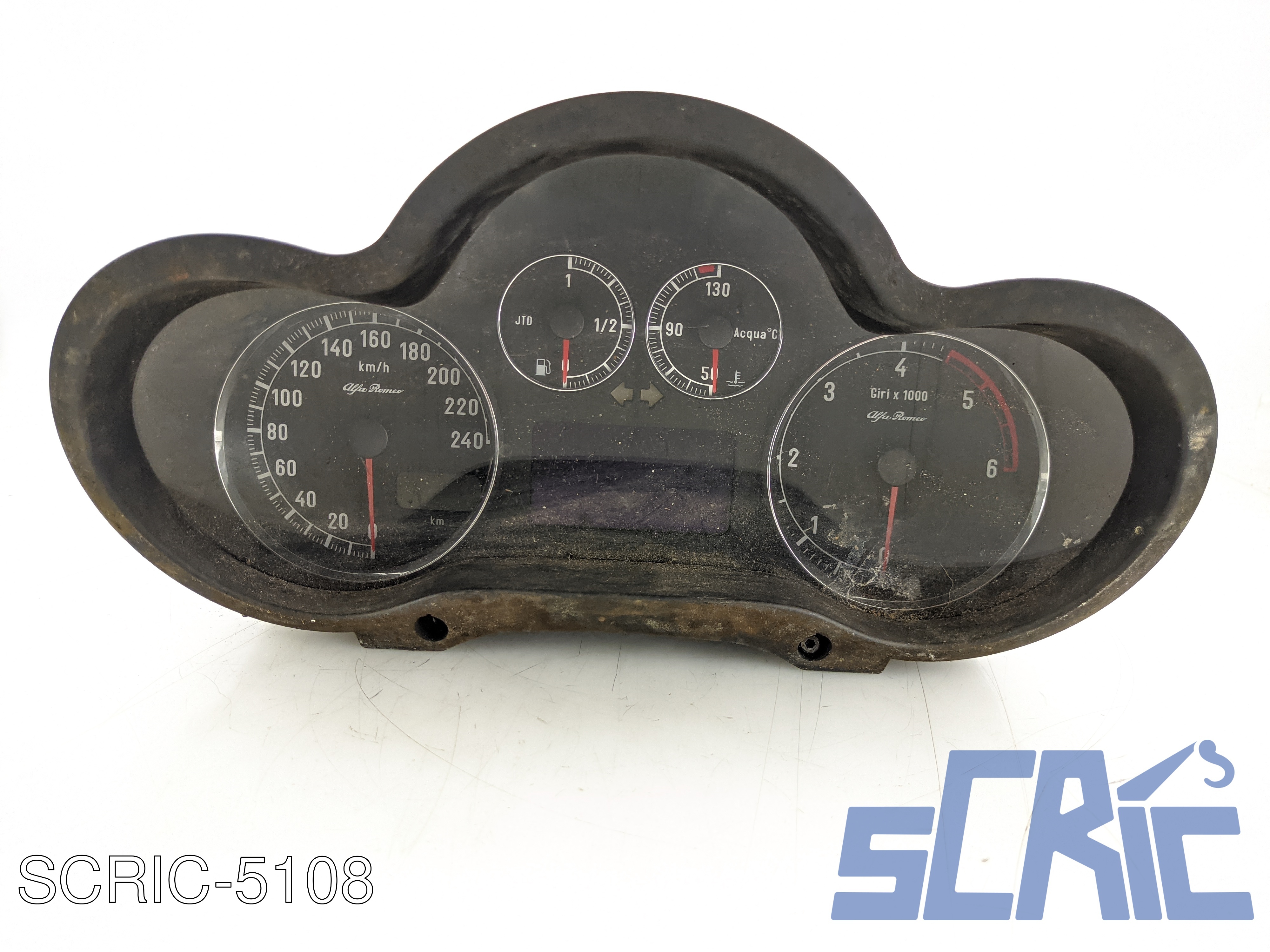 Quadro Contachilometri ALFA ROMEO 147 937 1.9 JTDM 8V 2005-2010 156071228