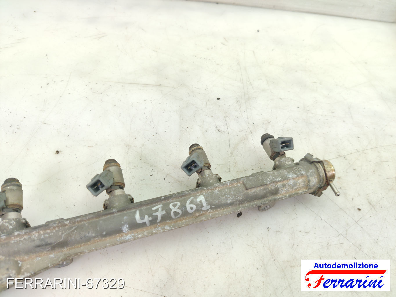 Flauto Iniettori OPEL CORSA D S07 1.3 CDTI 2006-2011 46817523, 0445214044, 47861 7