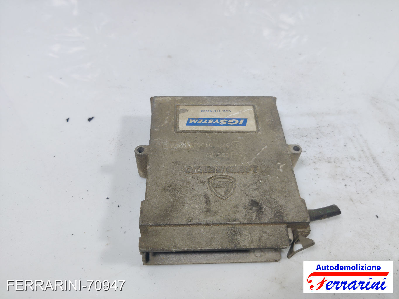 Centralina Gpl OPEL MERIVA A X03 1.4 16V TWINPORT 2004-2010 616193000 8
