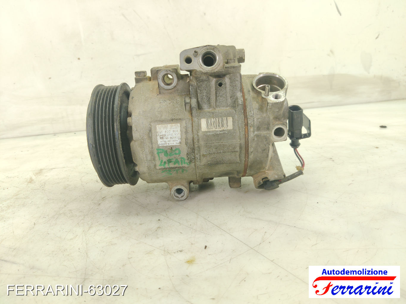Compressore Clima SKODA FABIA 1 COMBI 6Y5 1.9 SDI 2000-2007 6Q0820803D