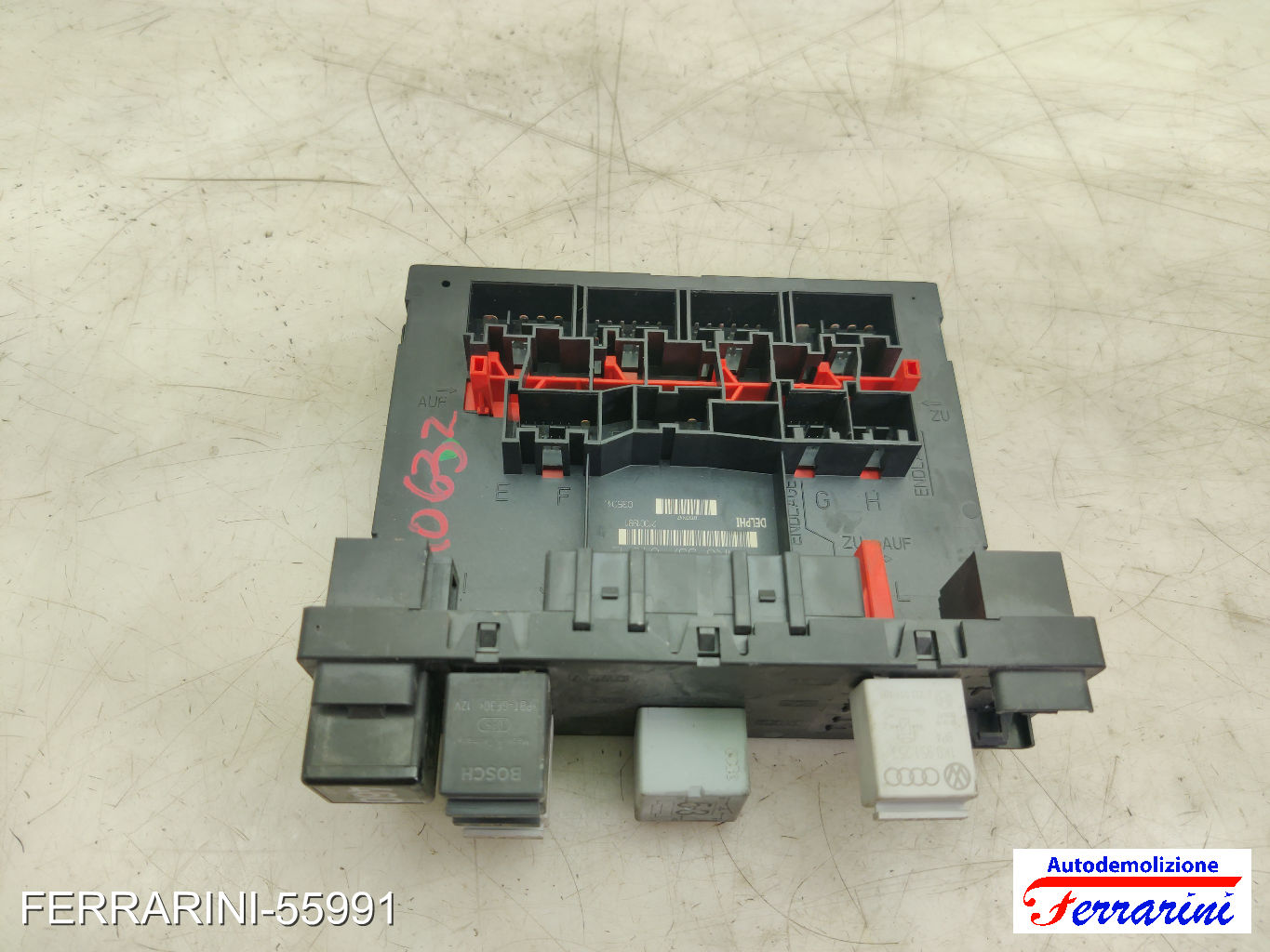 Body Computer VW GOLF 5 1K1 1.9 TDI 2003-2008 1K0937049L, 022701041622, 21001991 18