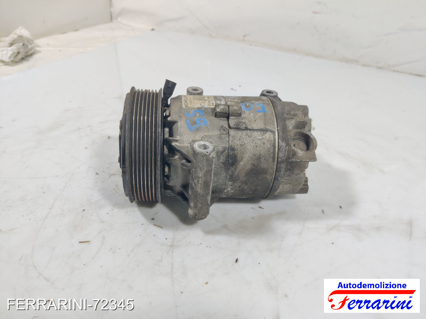 Compressore Clima RENAULT SCENIC 2 JM0/1 1.9 DCI 2005-2008 8200940837, 01140854 7