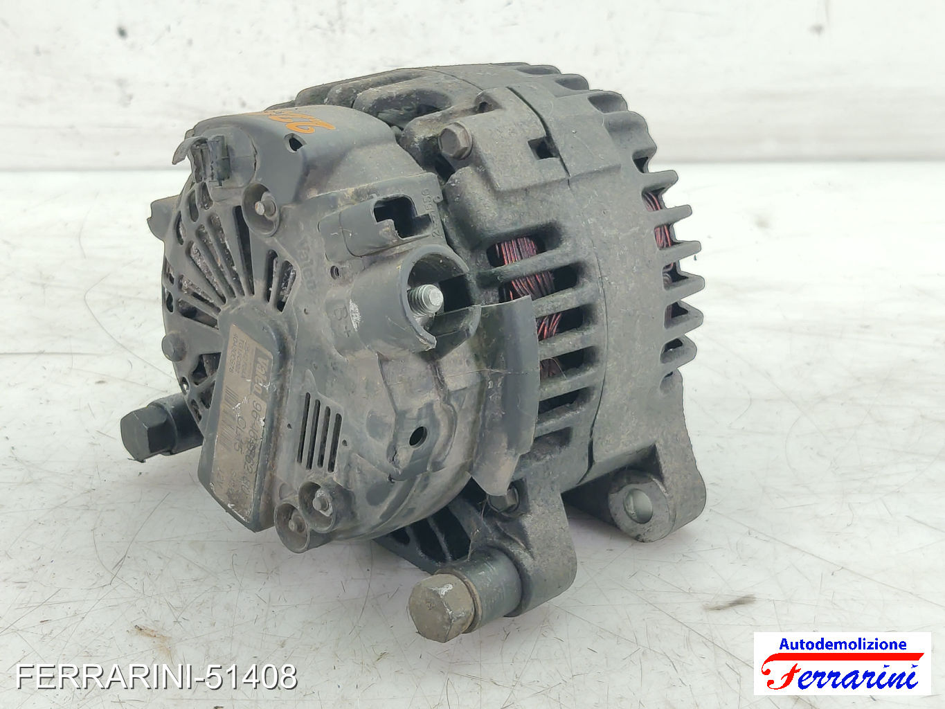 Alternatore CITROEN C3 1 FC, FN 1.4 HDI 2002-2009 9646476280, 57058G, 9646049980