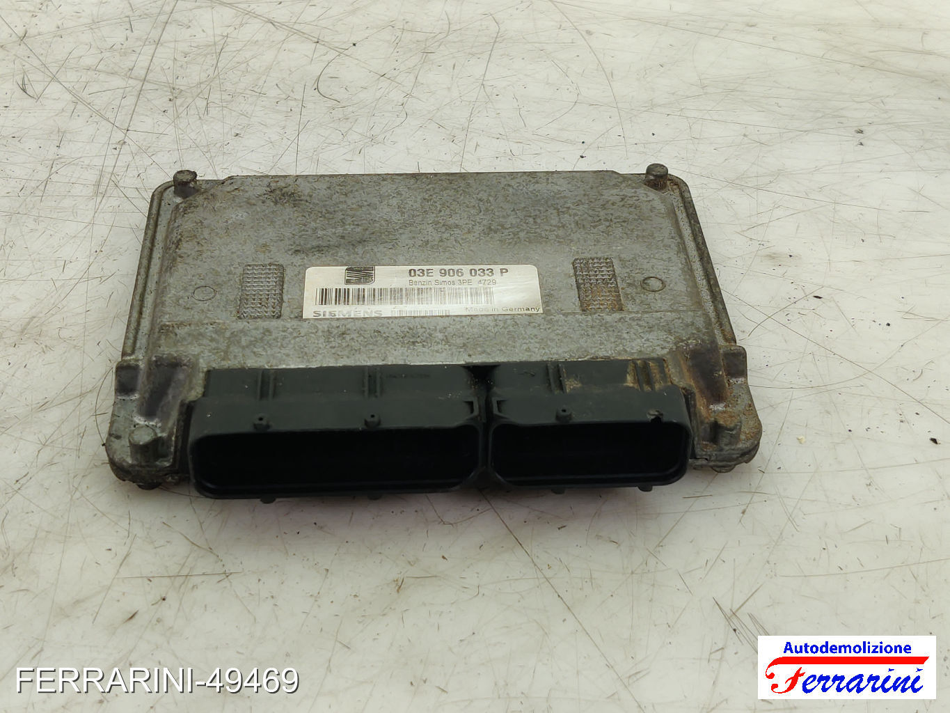 Centralina Motore SKODA FABIA 1 COMBI 6Y5 1.2 2001-2007 03E906033P, 5WP4019605