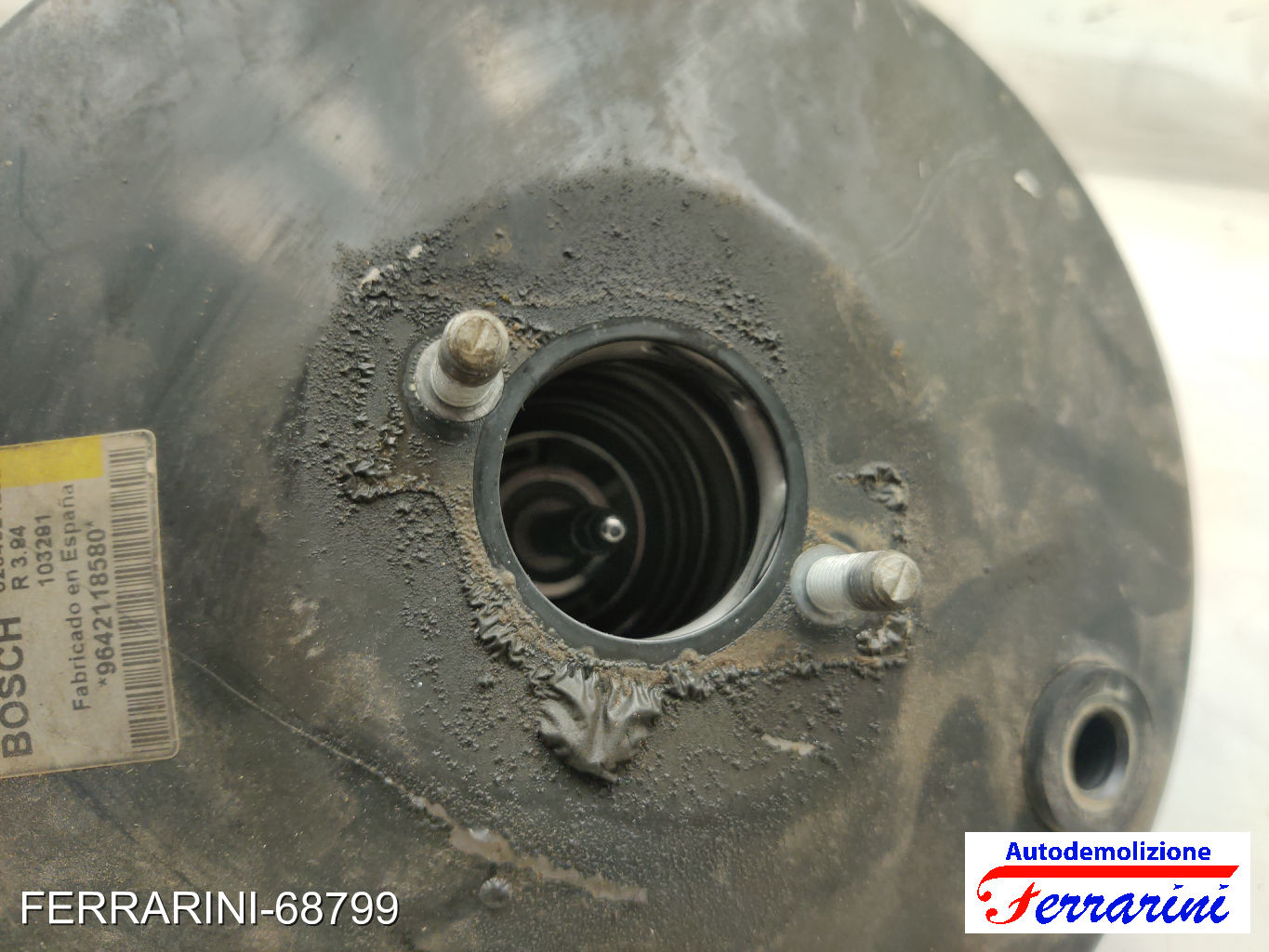 Servofreno CITROEN BERLINGO M 1.9 D 70 1999-2011 9642118580, 103281 8