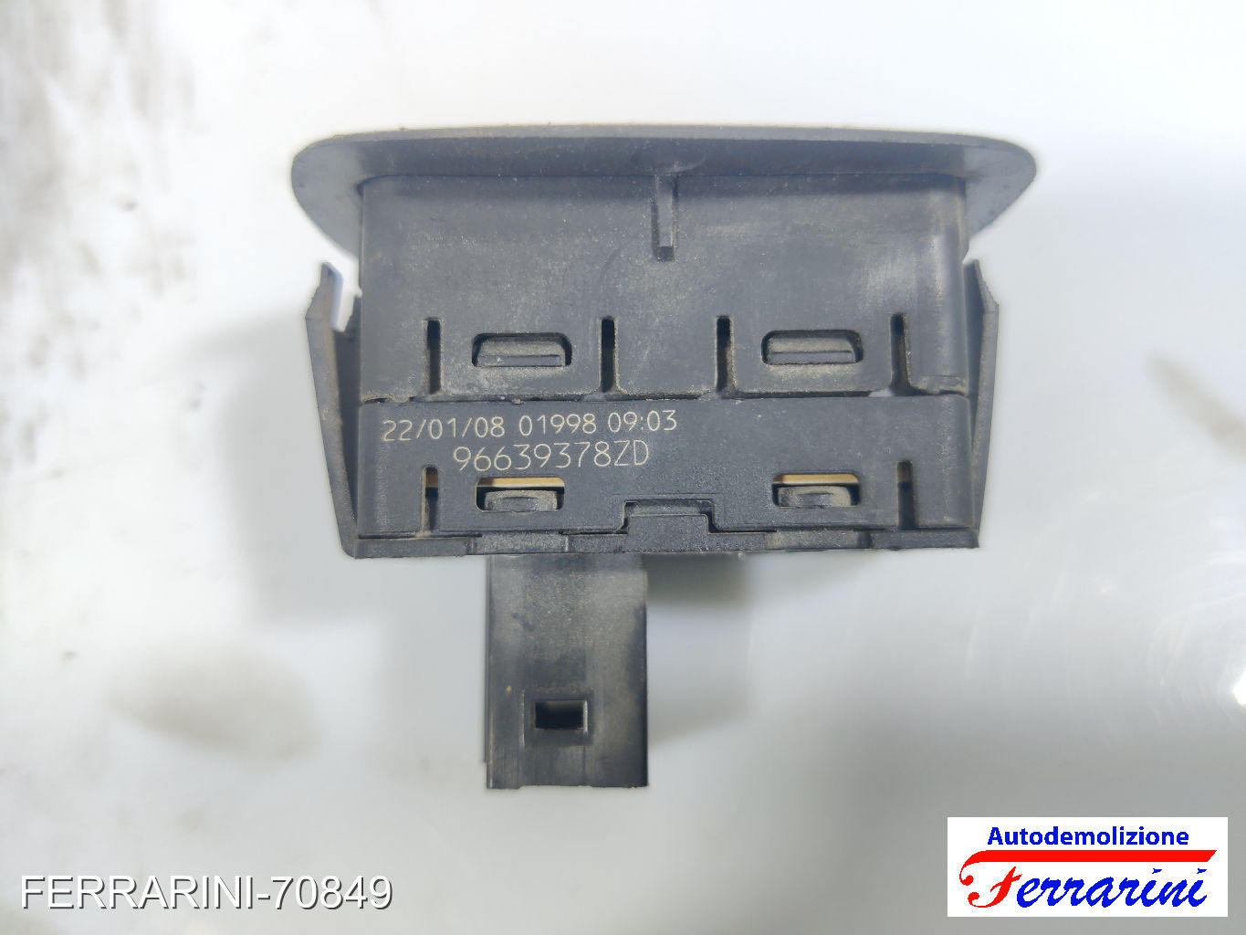 Pulsantiera Tastiera Alzavetro CITROEN C4 PICASSO 1 UD 2006-2013 destra, dx 7