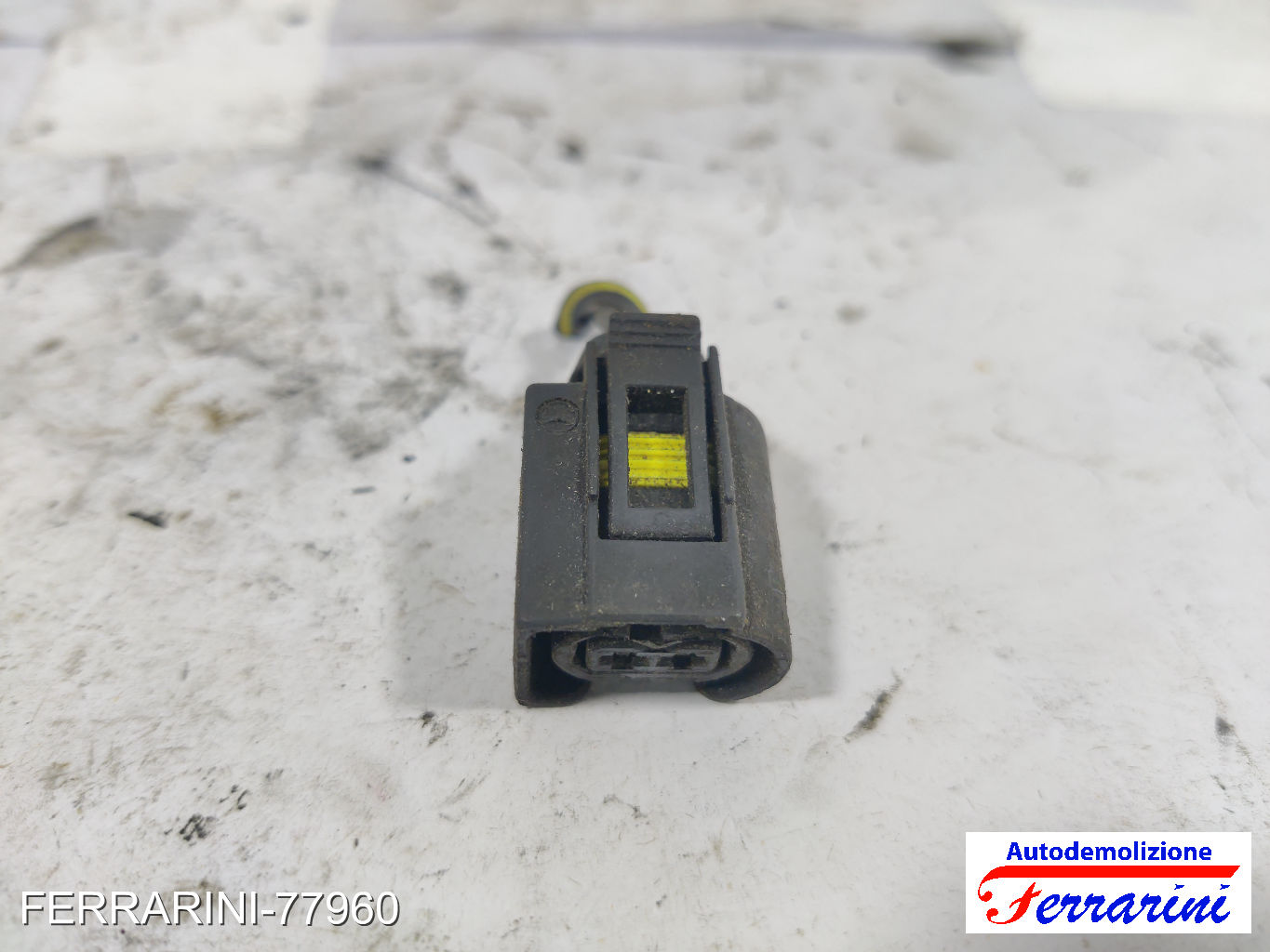 Connettore elettrico due poli MERCEDES SLK R170 200 KOMPRESSOR 2000-2004