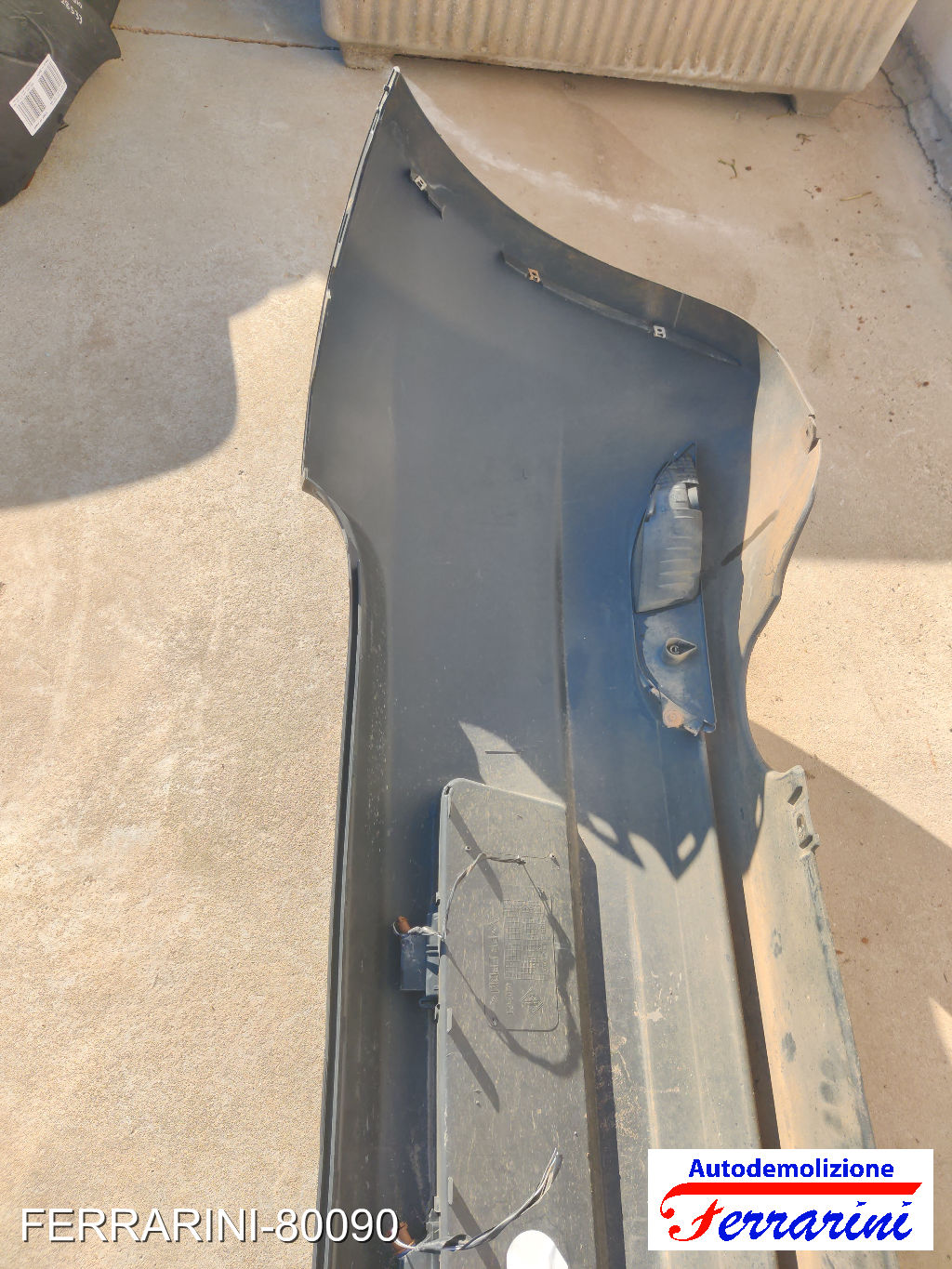 Paraurti FIAT GRANDE PUNTO 199 2005-2013 Retro 71777606, 0103121, 735418961 6