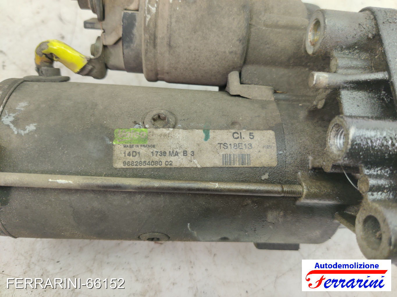Motorino Avviamento CITROEN C2 JM 1.4 HDI 2003-2009 9662854080, 5802FG, 5802Z8
