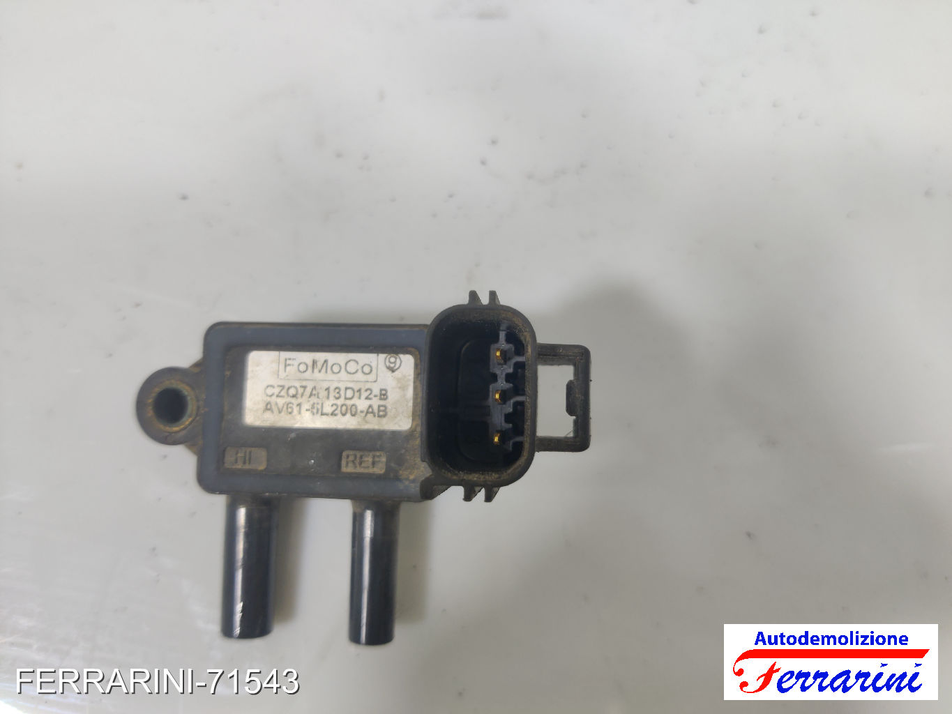 sensore pressione FORD FOCUS 3 TURNIER 1.6 TDCI 2010-2023 AV615L200AB, 13D12B