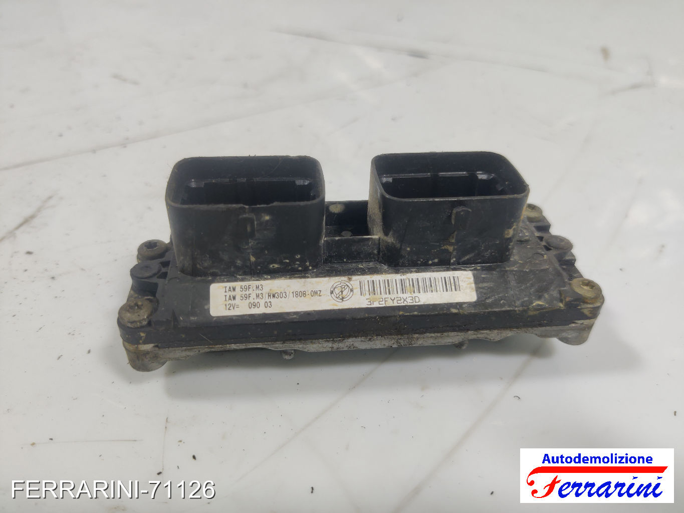 Centralina Motore FIAT PUNTO 188 1.2 60 2000-2009 55181132, IAW59FM3