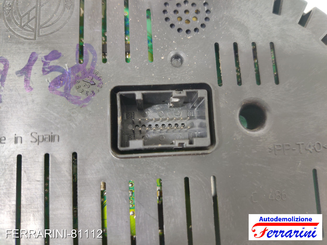Quadro Contachilometri LANCIA YPSILON 843 1.2 2003-2011 8