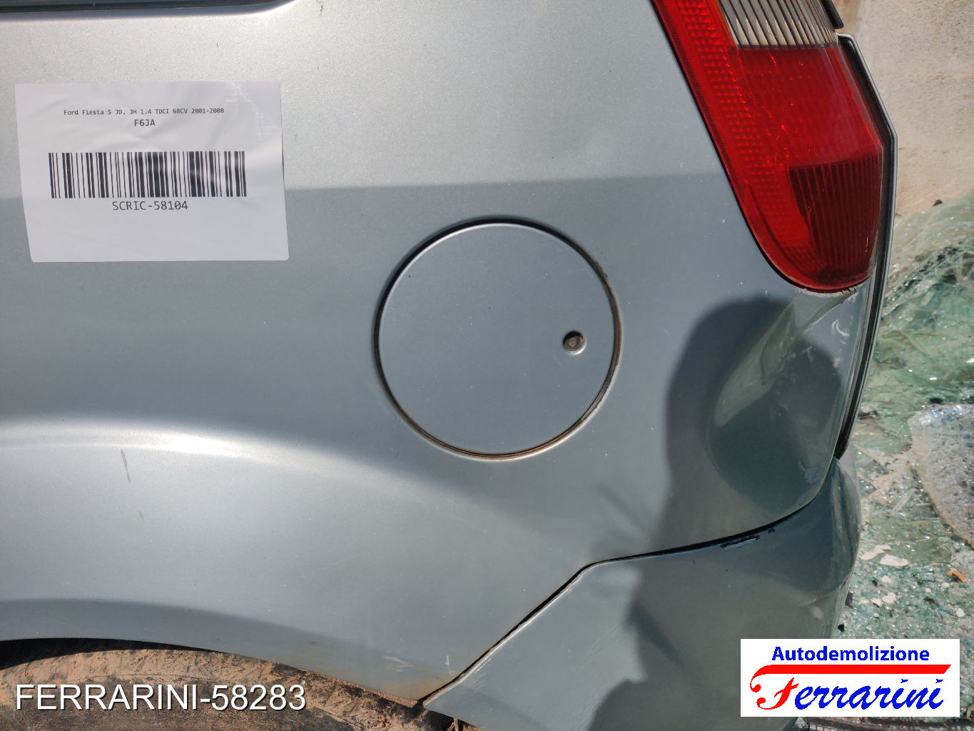 Ford Fiesta 5 JD, JH 1.4 TDCI 68CV 2001-2008