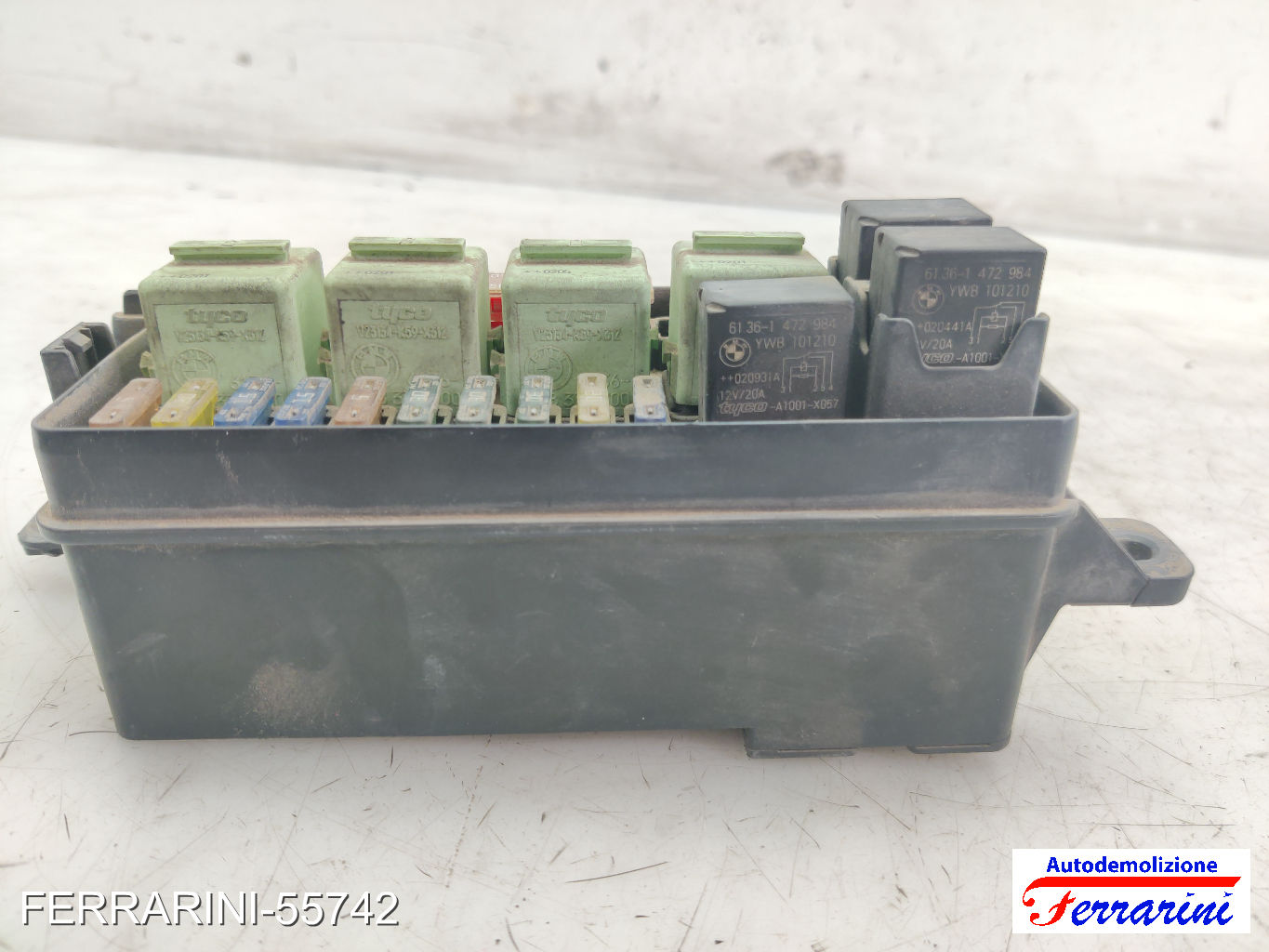 Fusibiliera Scatola Fusibili Body Computer MINI - R50, R53 ONE 2001-2006 10