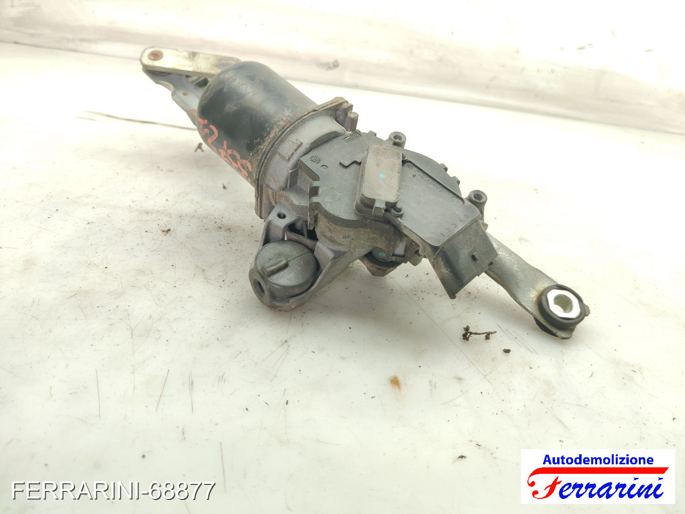 Spazzacqua Motorino Tergicristallo PEUGEOT 107 PM, PN 2005-2014 anteriore
