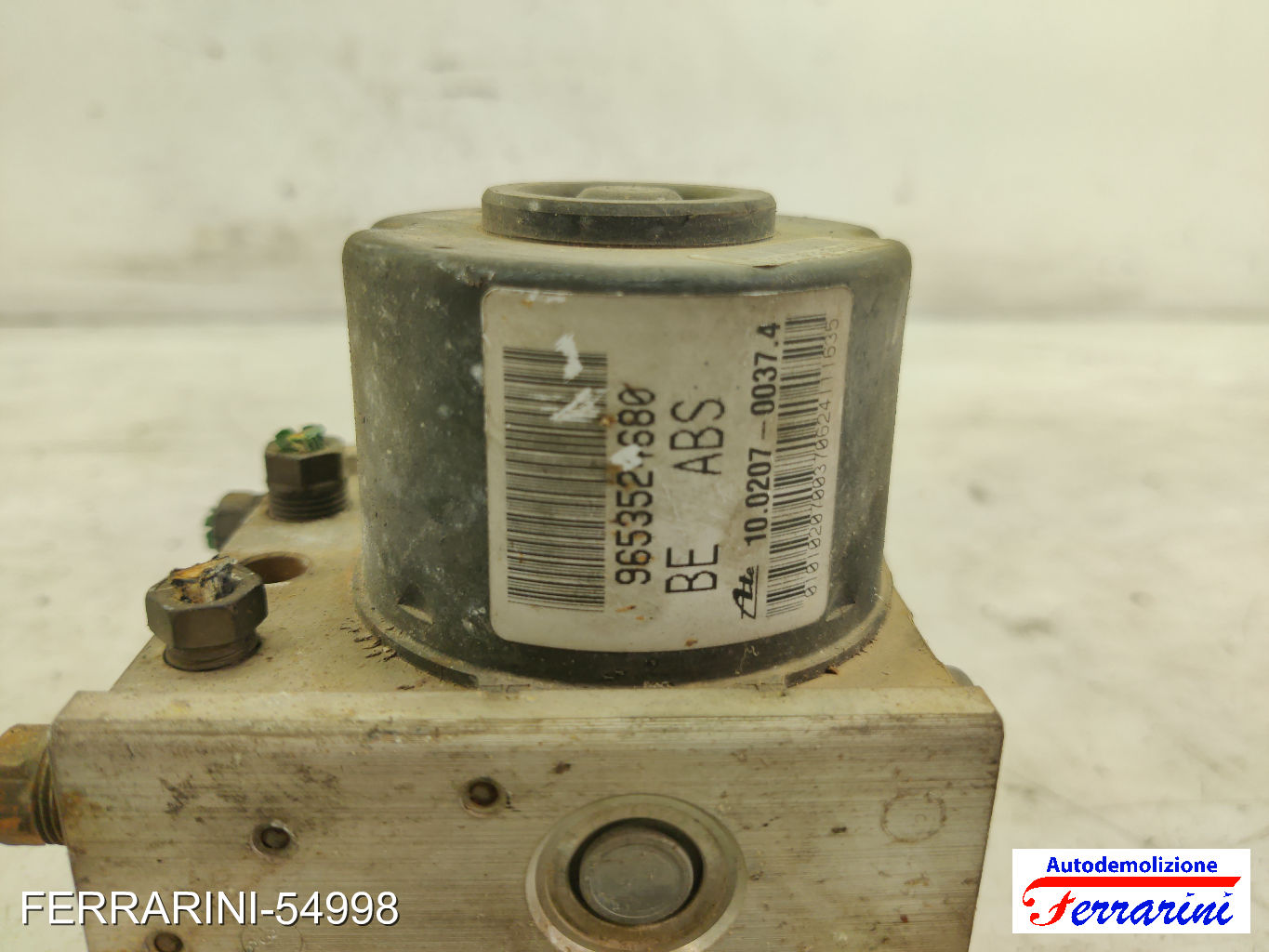 Centralina Pompa Abs CITROEN C3 1 FC, FN 1.1I 2002-2009 10097011193, 10020700374 12