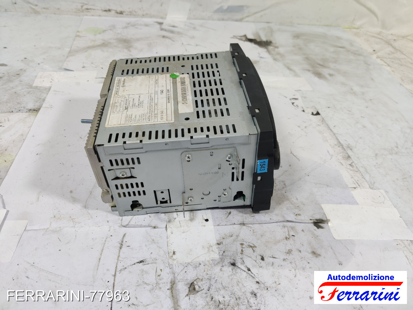 Stereo Radio CHEVROLET SPARK M300 2010-2015 94832768, 97T2444900