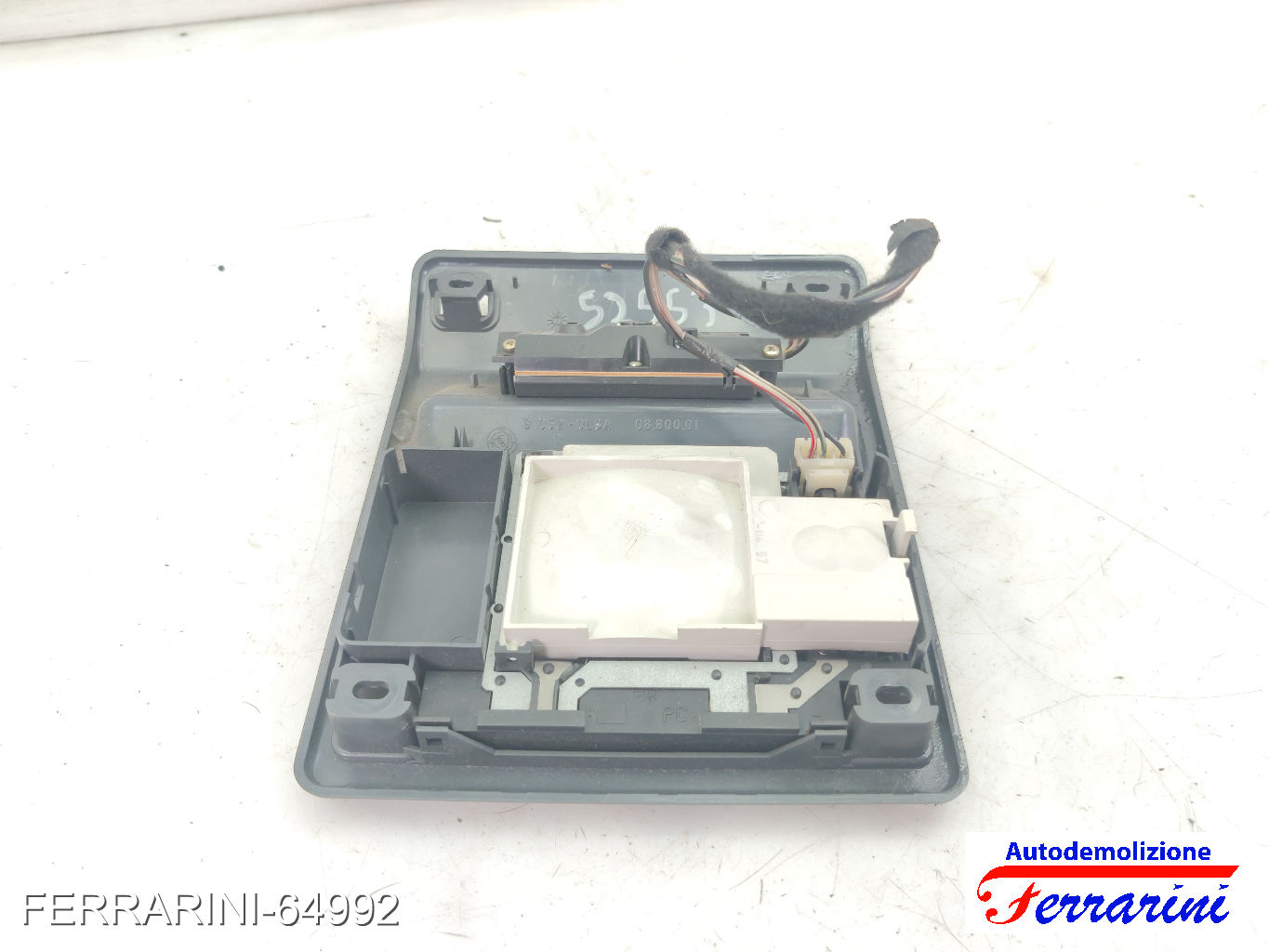 Plafoniera FIAT PUNTO 176 1996-1999 anteriore, frontale centrale, ant 77883156