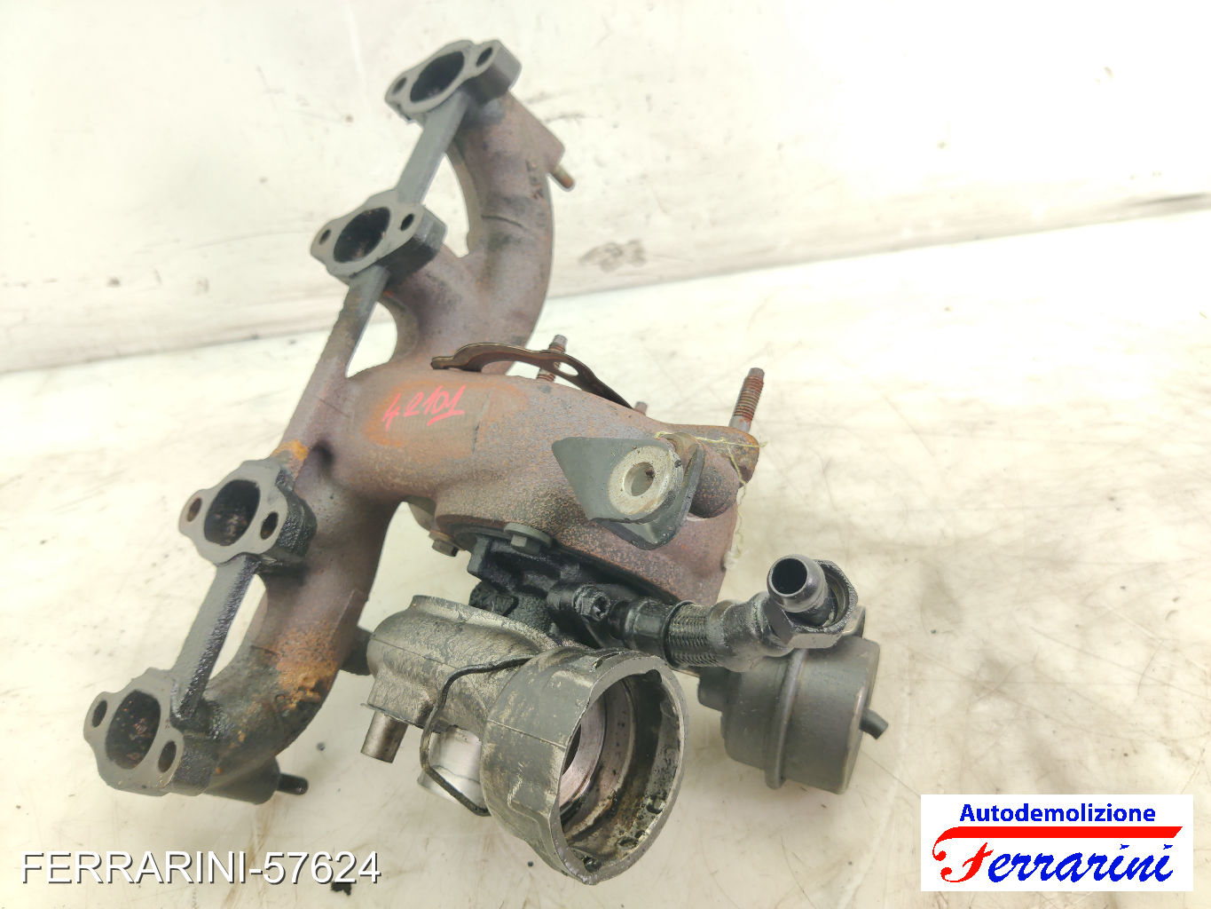 Turbina VW NEW BEETLE 1C1, 9C1 1.9 TDI 2001-2010 038253016M, 54399700021