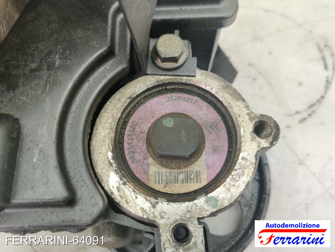 Pompa Servosterzo CITROEN XSARA PICASSO N68 1.6 1999-2010 9631411580, 40074E