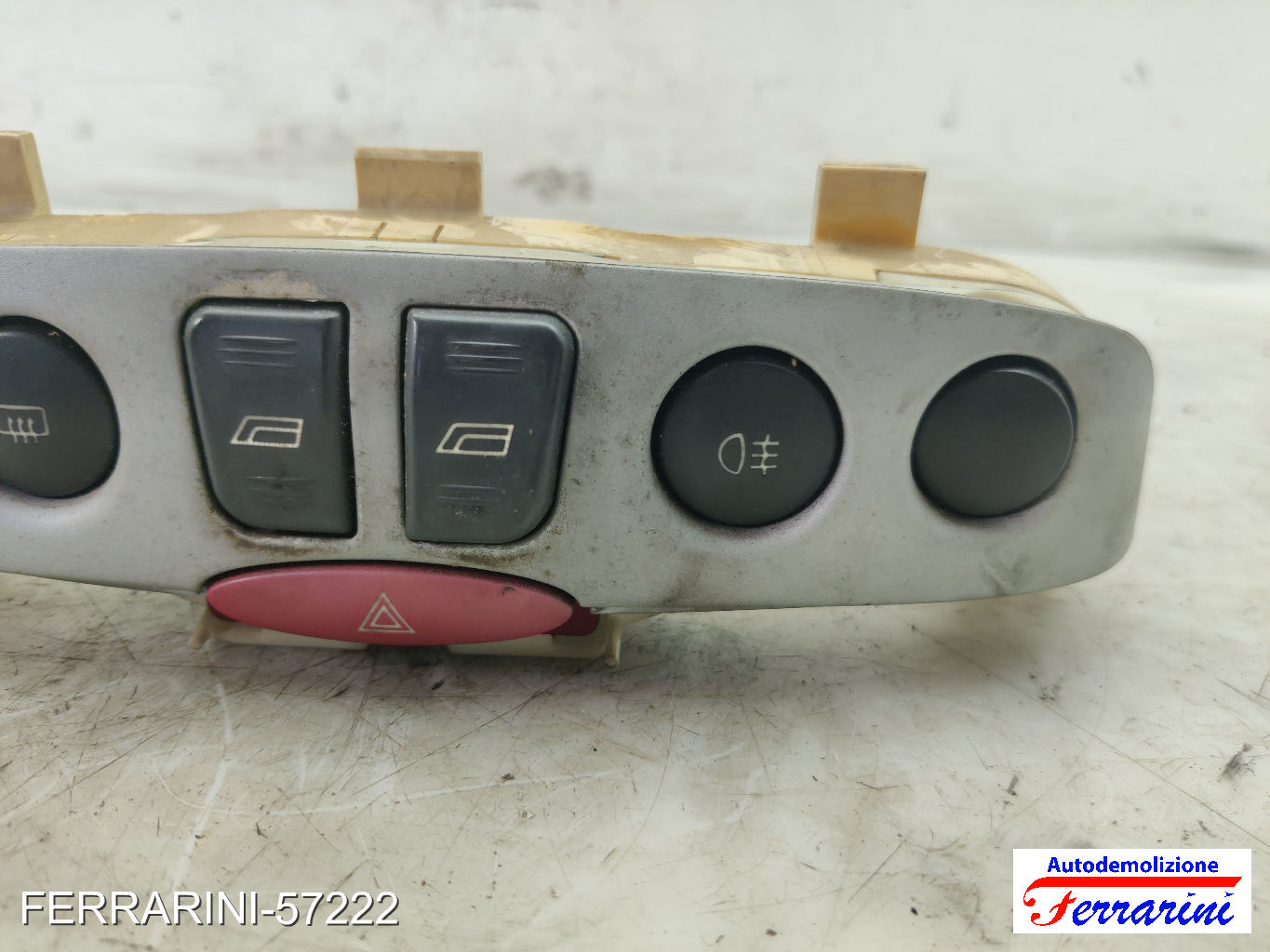 Pulsantiera Tastiera Alzavetro FIAT PUNTO 188 2003-2012 sinistra, sx, frontale 9