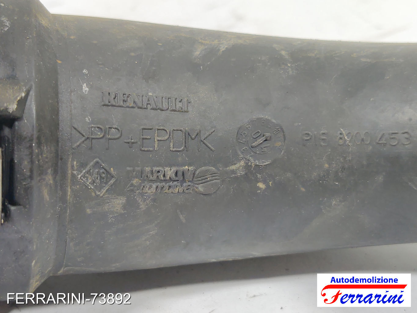 tubo aria aspirazione, intercooler K9K F7 RENAULT SCENIC 2 JM0/1 1.5 DCI