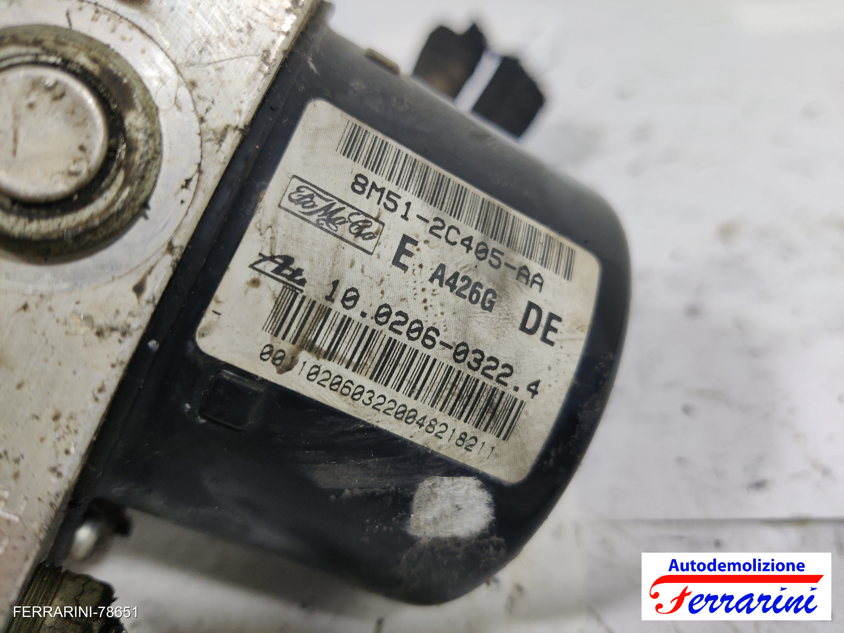 Centralina Pompa Abs FORD FOCUS 2 SW DA, DS, FFS 1.6 TDCI 2004-2012 1546830