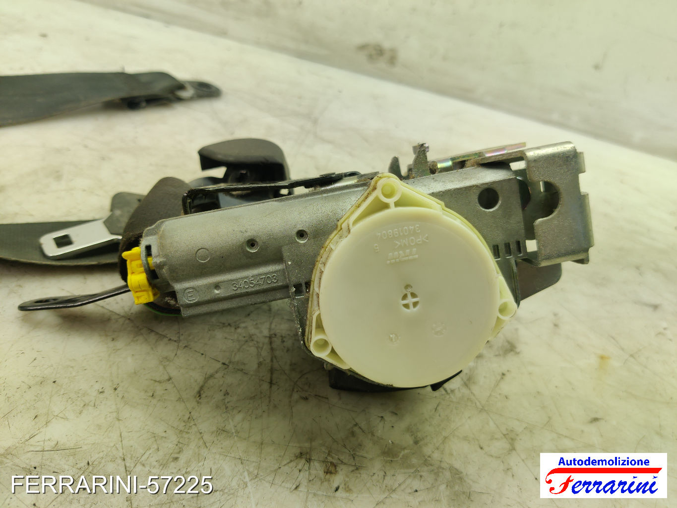 Cintura Di Sicurezza FORD FIESTA 6 CB1, CCN 2008-2012 sinistra, sx, frontale