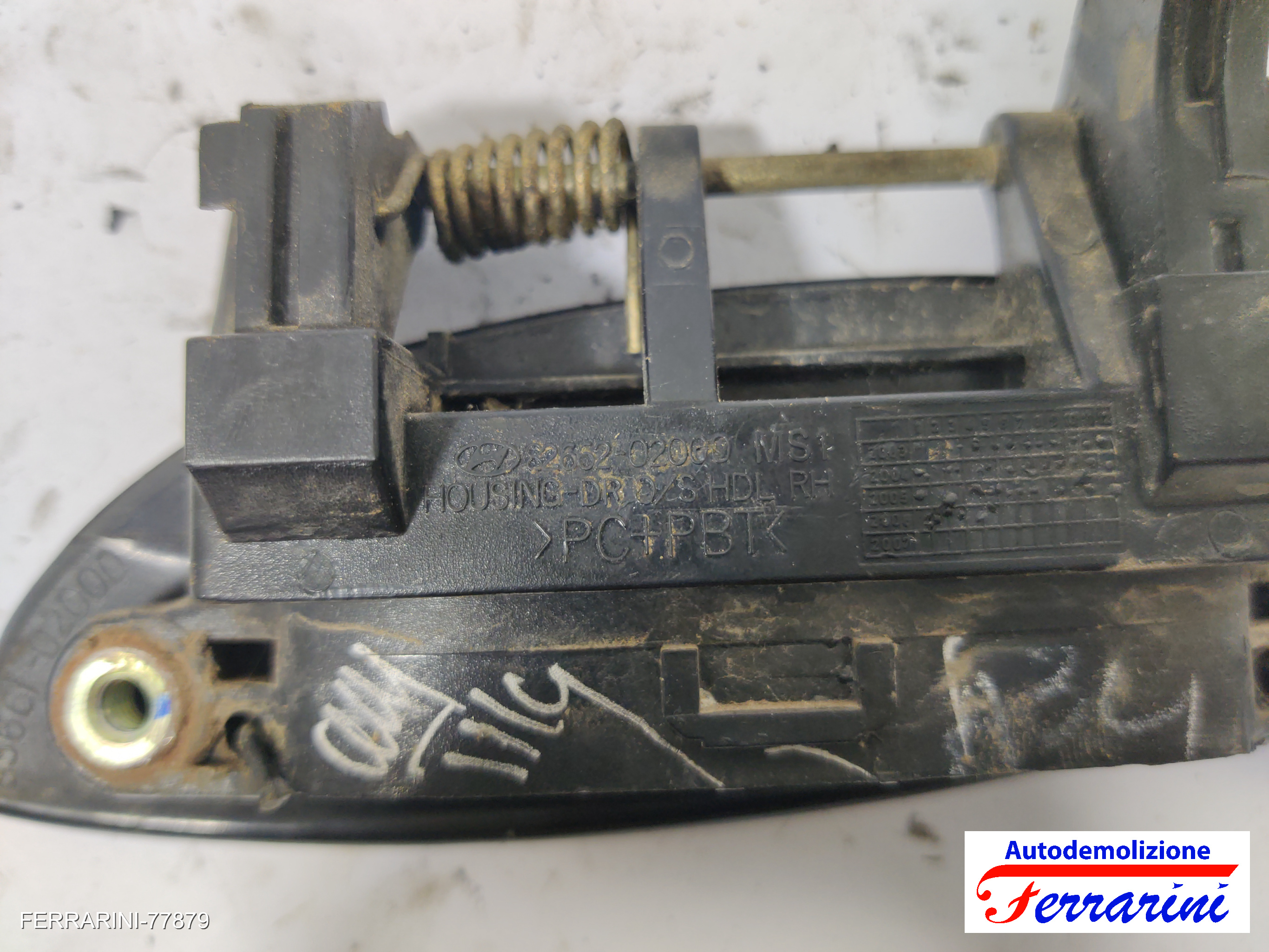 Maniglia Porta Esterna HYUNDAI ATOS MX 2003-2008 destra, dx, posteriore, post 9
