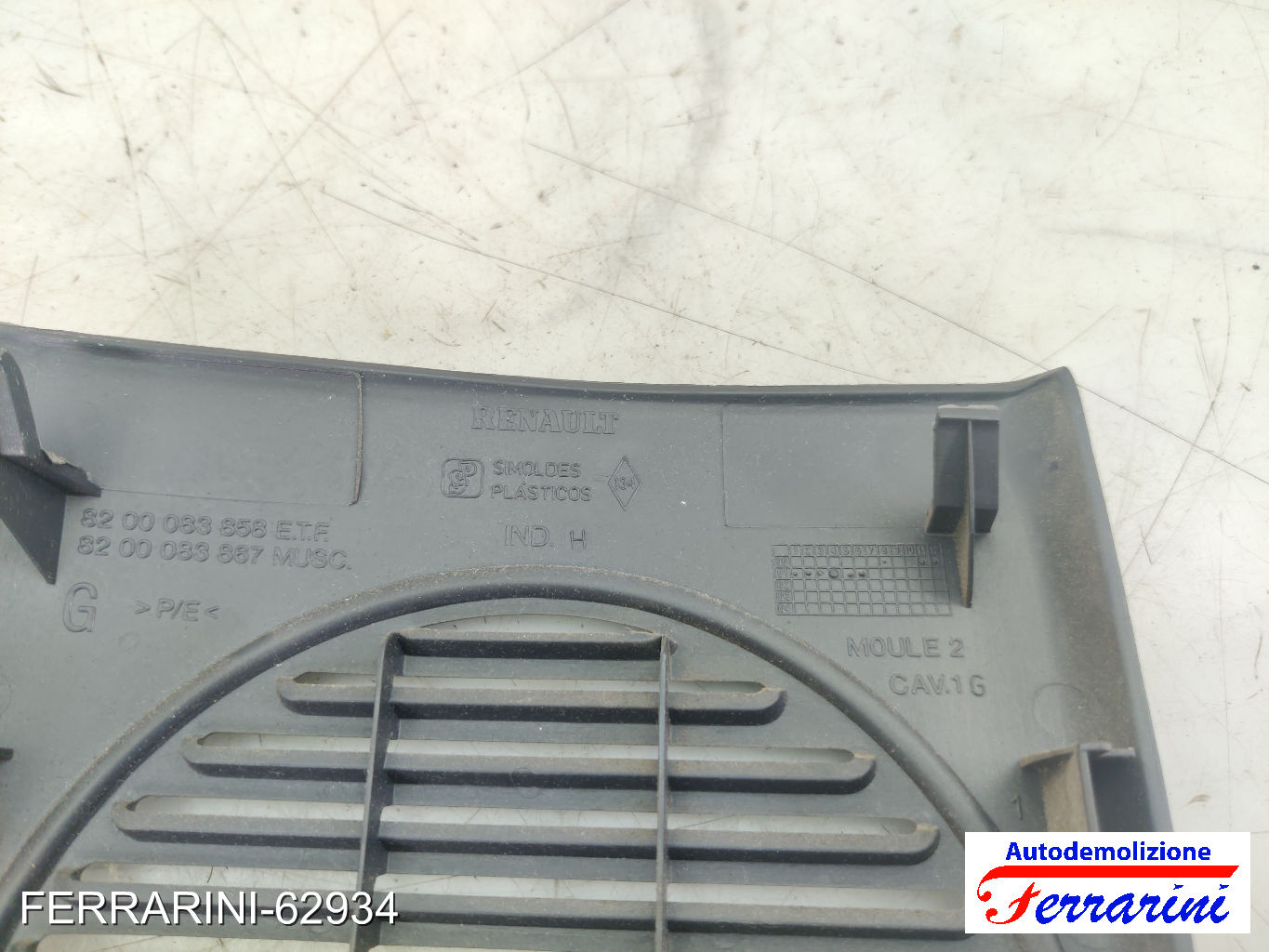 griglia altoparlante cassa RENAULT CLIO 2 BB, CB 1998-2010 sinistro, sx