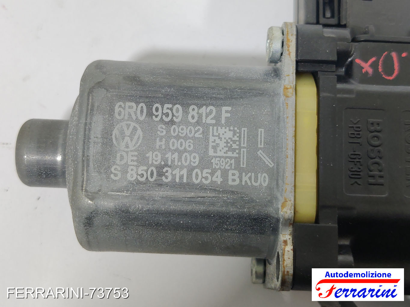 Motorino Alzavetro VW POLO 6C1, 6R1 1.6 TDI 2009-2023 6R0959812N, 15921