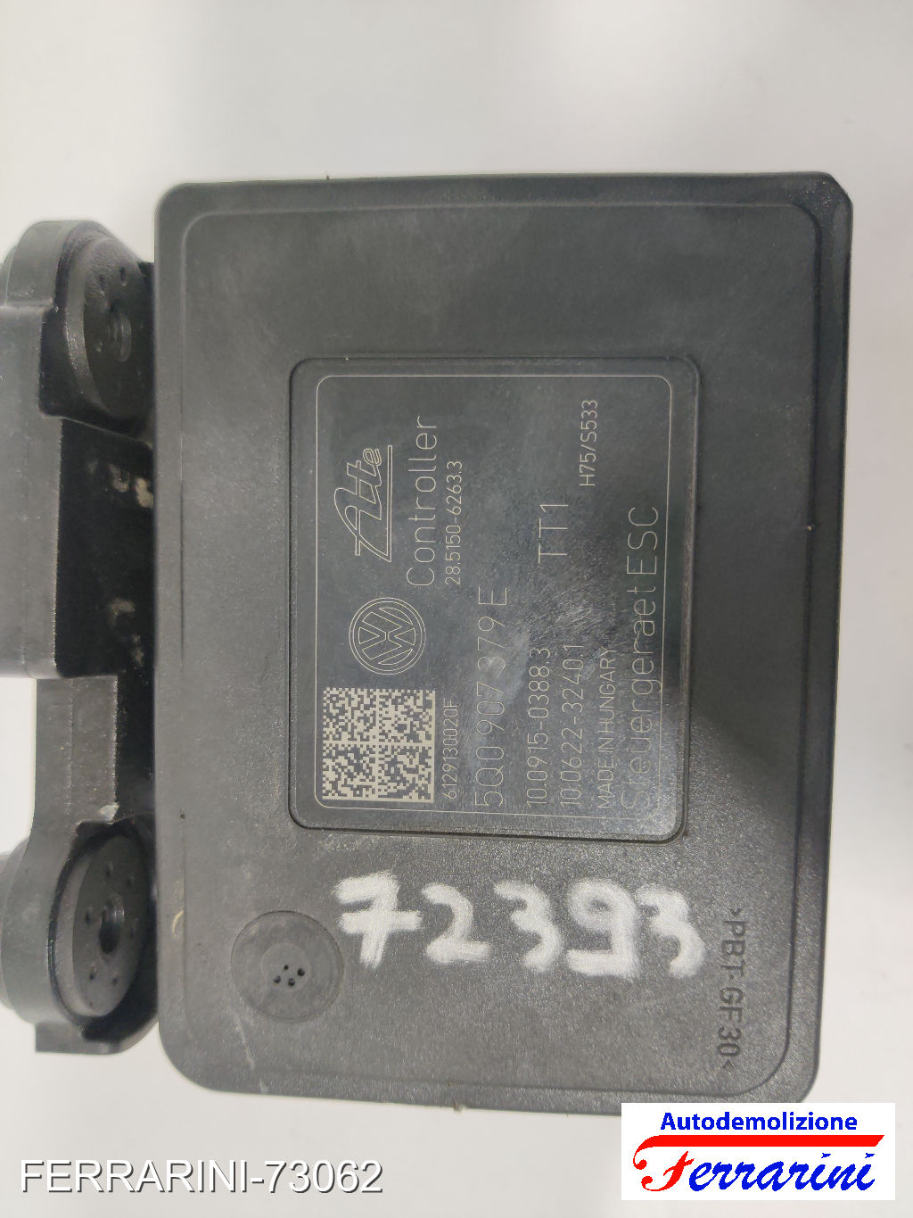 Centralina Pompa Abs VW GOLF 7 5G1, BE1, BE2, BQ1 2.0 TDI 2012-2020 5Q0614517D 12