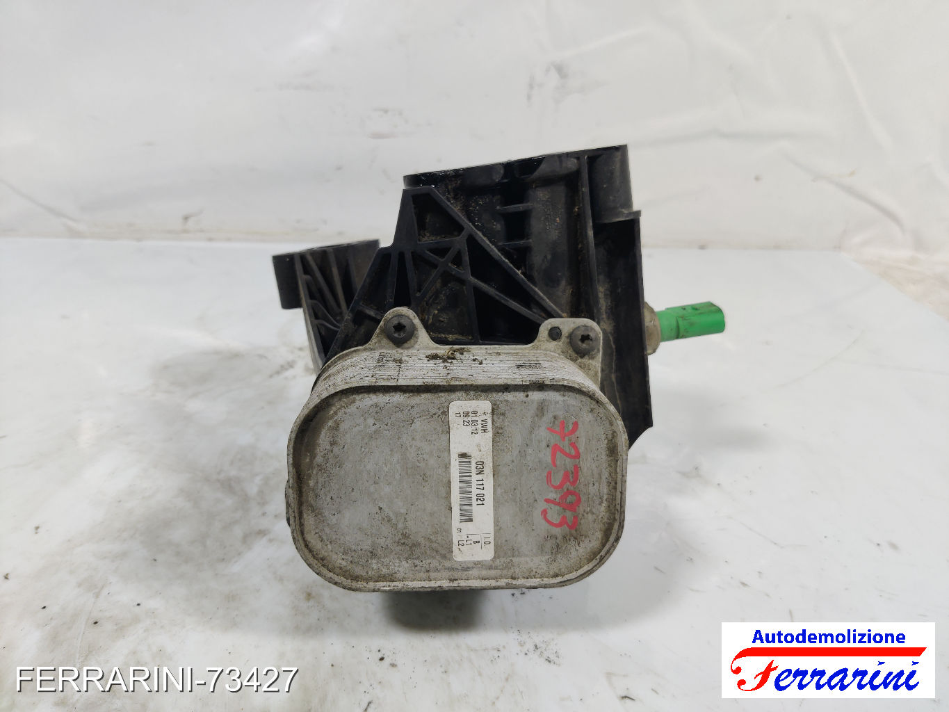 CRBC Scambiatore Acqua Olio VW GOLF 7 5G1, BE1, BE2, BQ1 2.0 TDI 2012-2020 10