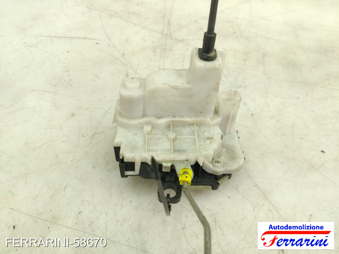 Serratura Porta FIAT PANDA 169 2003-2012 sinistro, sx, posteriore, post 1826987 8