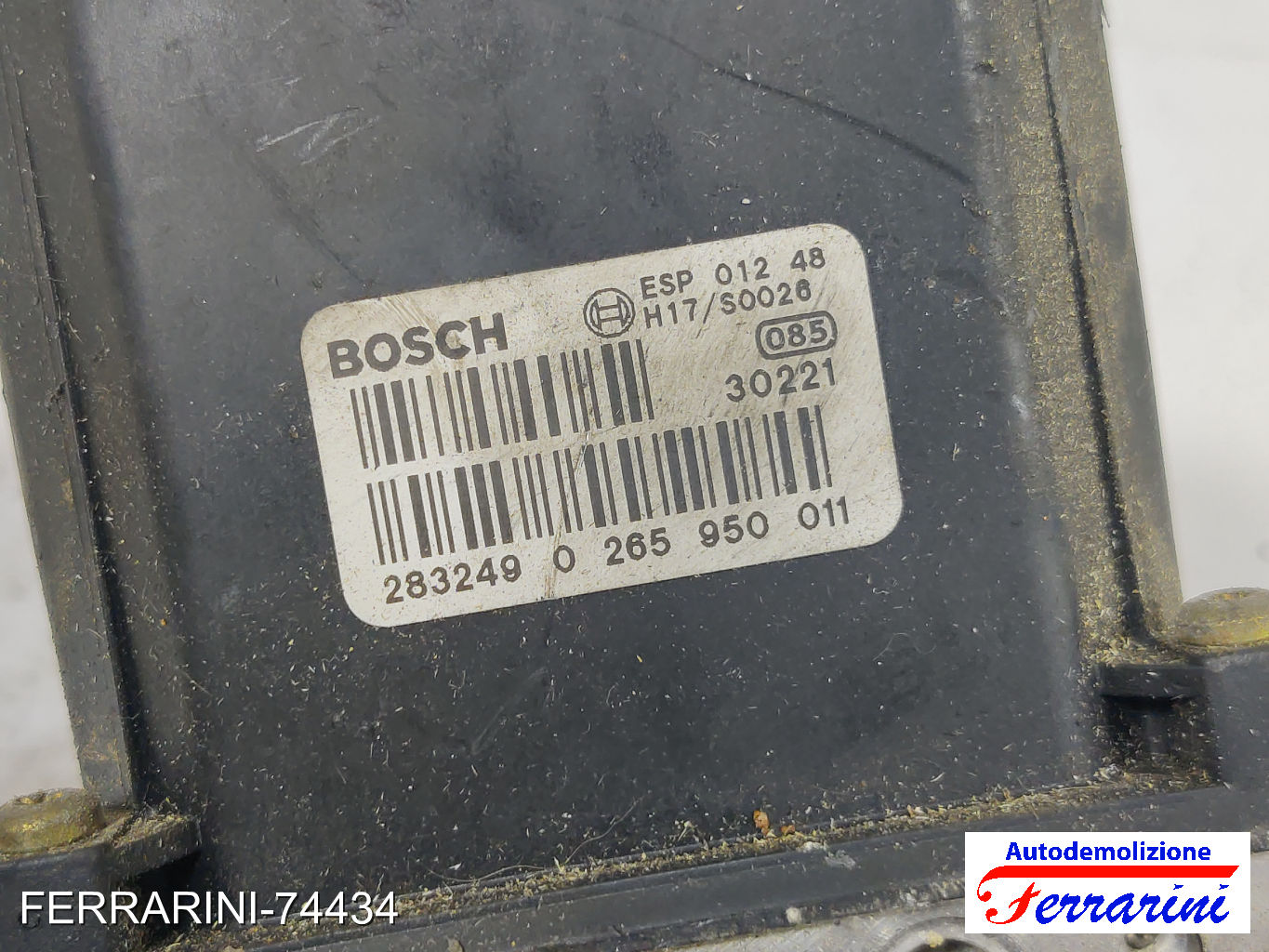 Centralina Pompa Abs AUDI A4 8E+02 1.9 TDI 2000-2004 8E0614517, 0265225048
