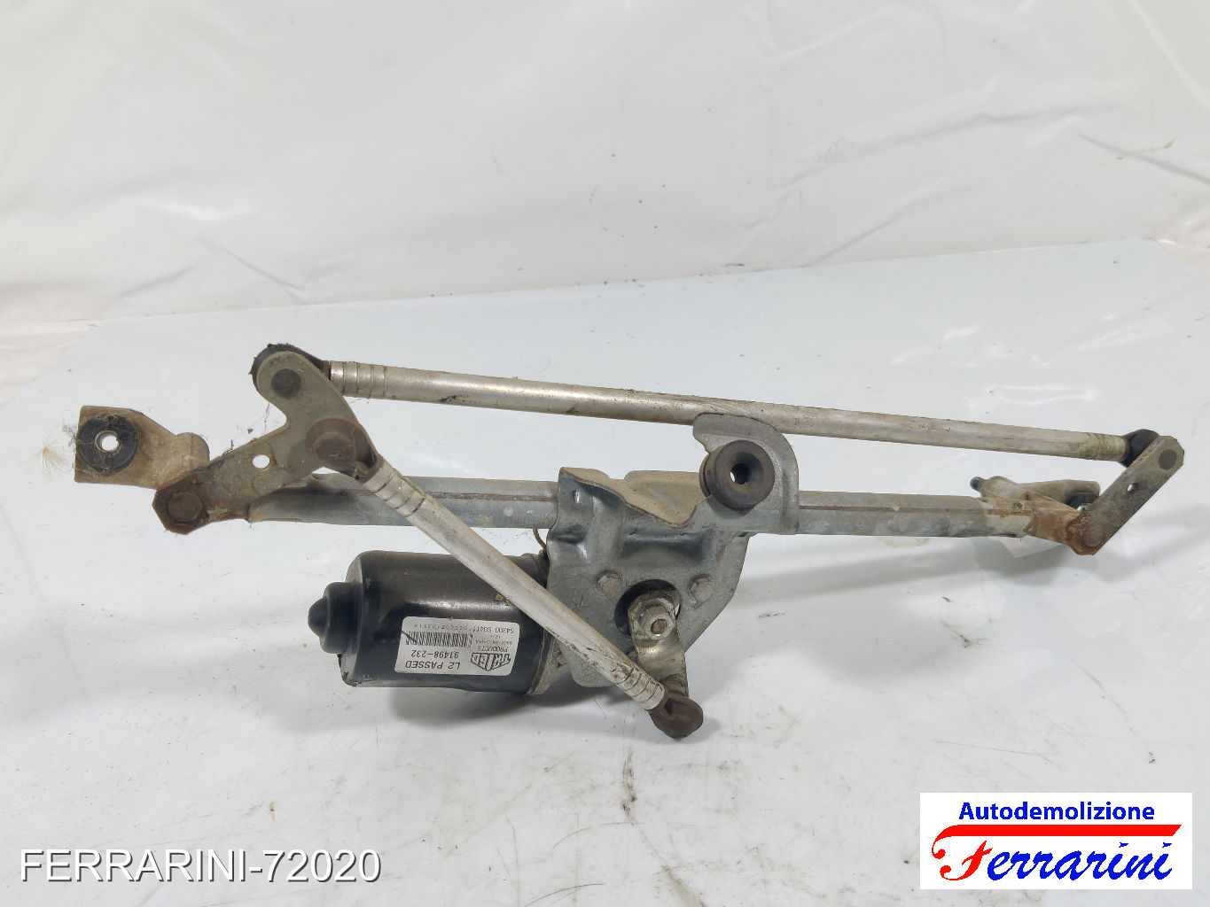 Spazzacqua Motorino Tergicristallo OPEL CORSA C X01 2000-2009 anteriore